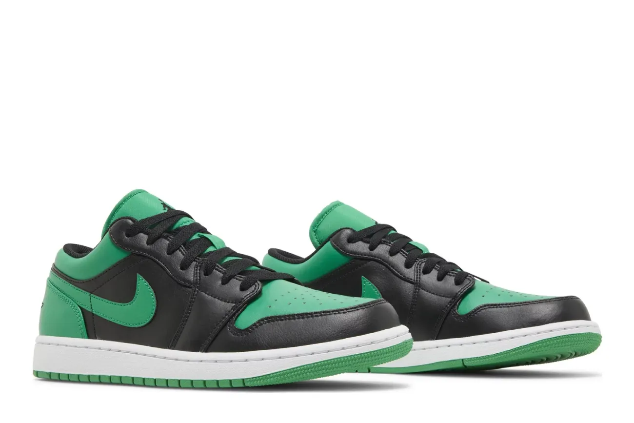 Air Jordan 1 Low 'Black Lucky Green'