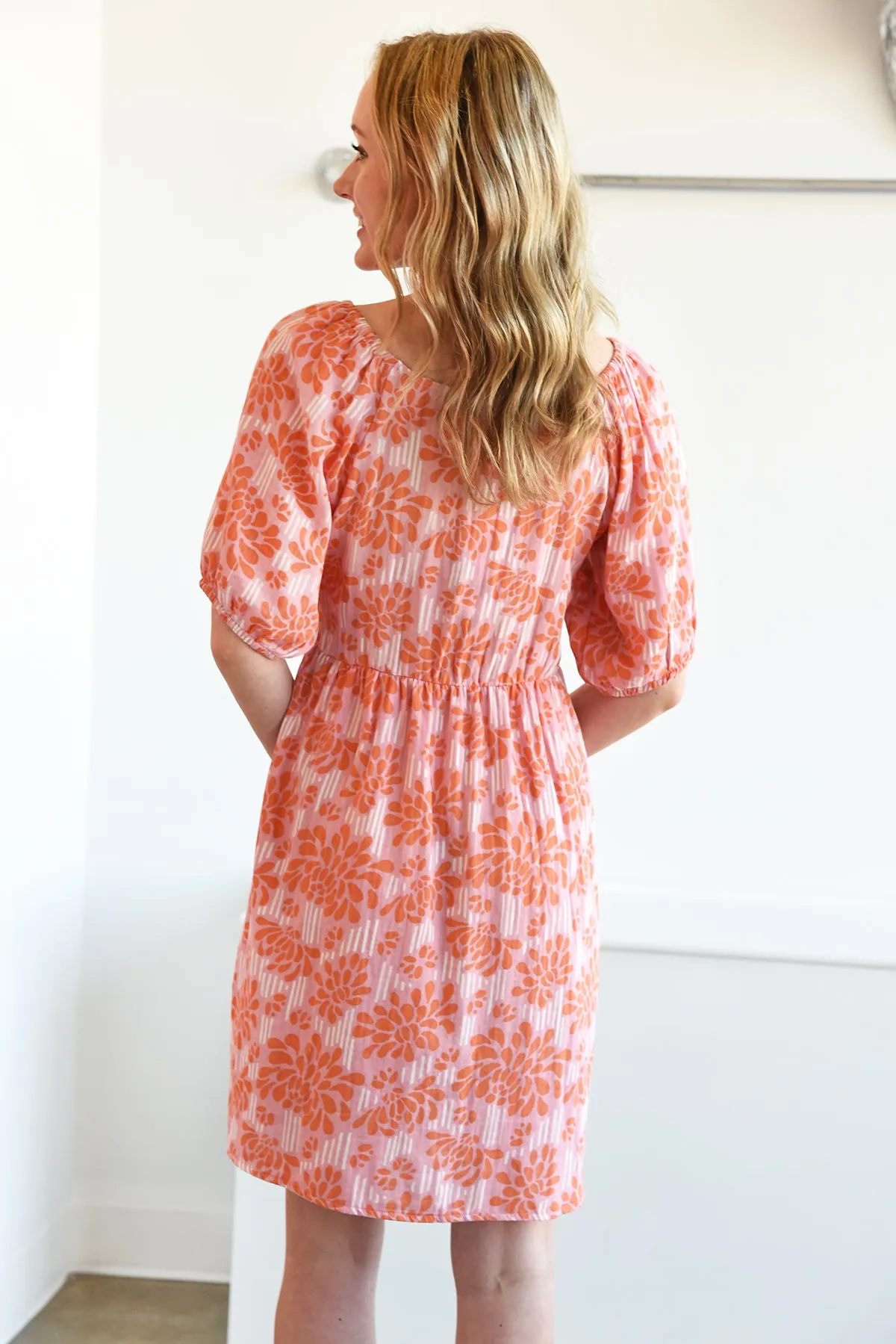 BAILEY DRESS-ORANGE