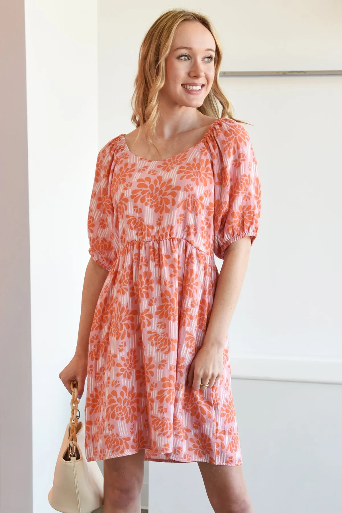 BAILEY DRESS-ORANGE