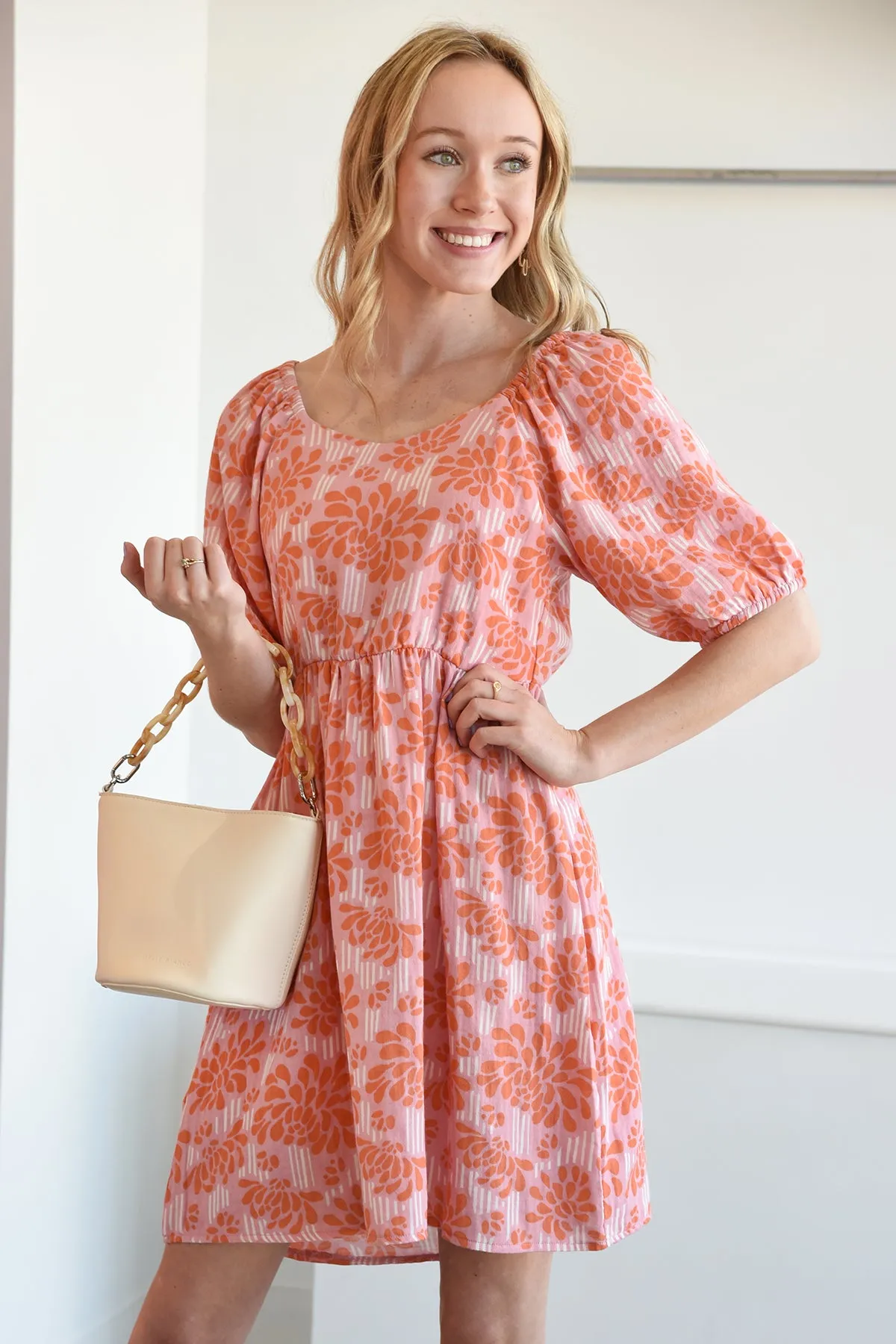 BAILEY DRESS-ORANGE