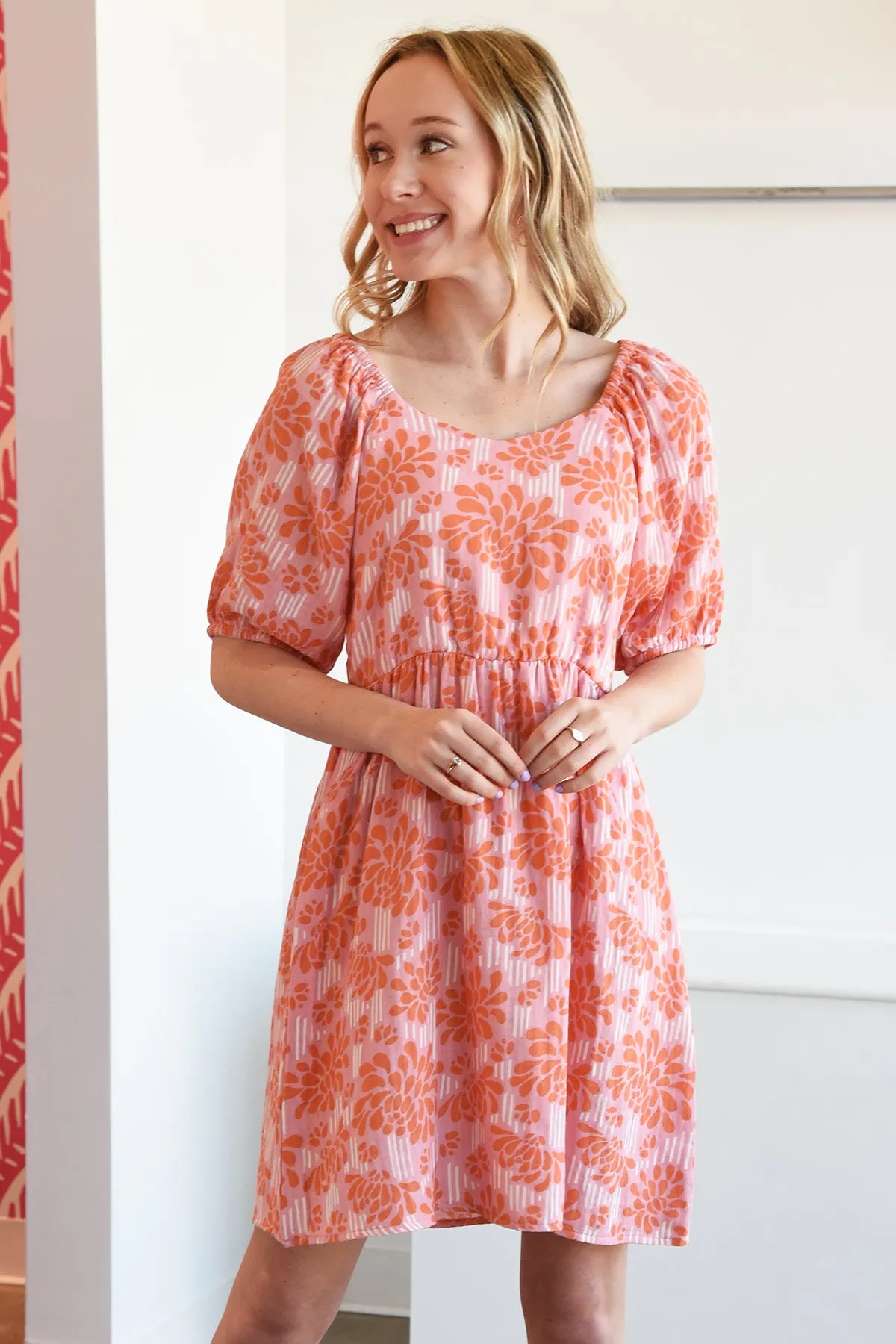 BAILEY DRESS-ORANGE