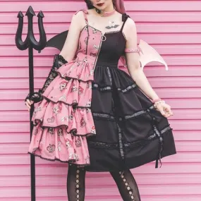 Bird Cage Skull Lolita Dress