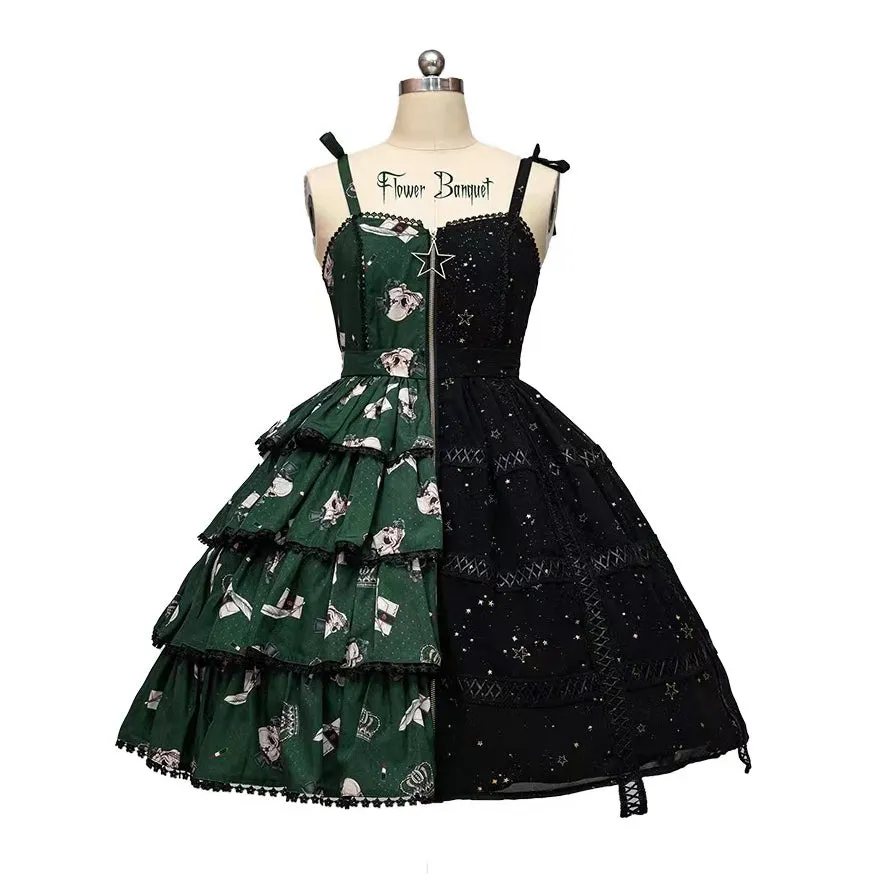 Bird Cage Skull Lolita Dress