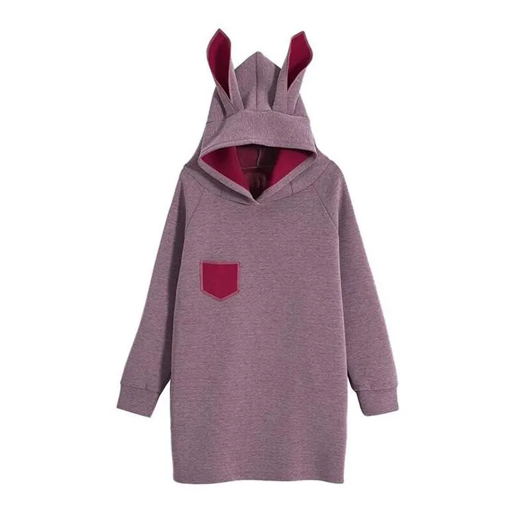 Bunny Hoodie Dress SD01053