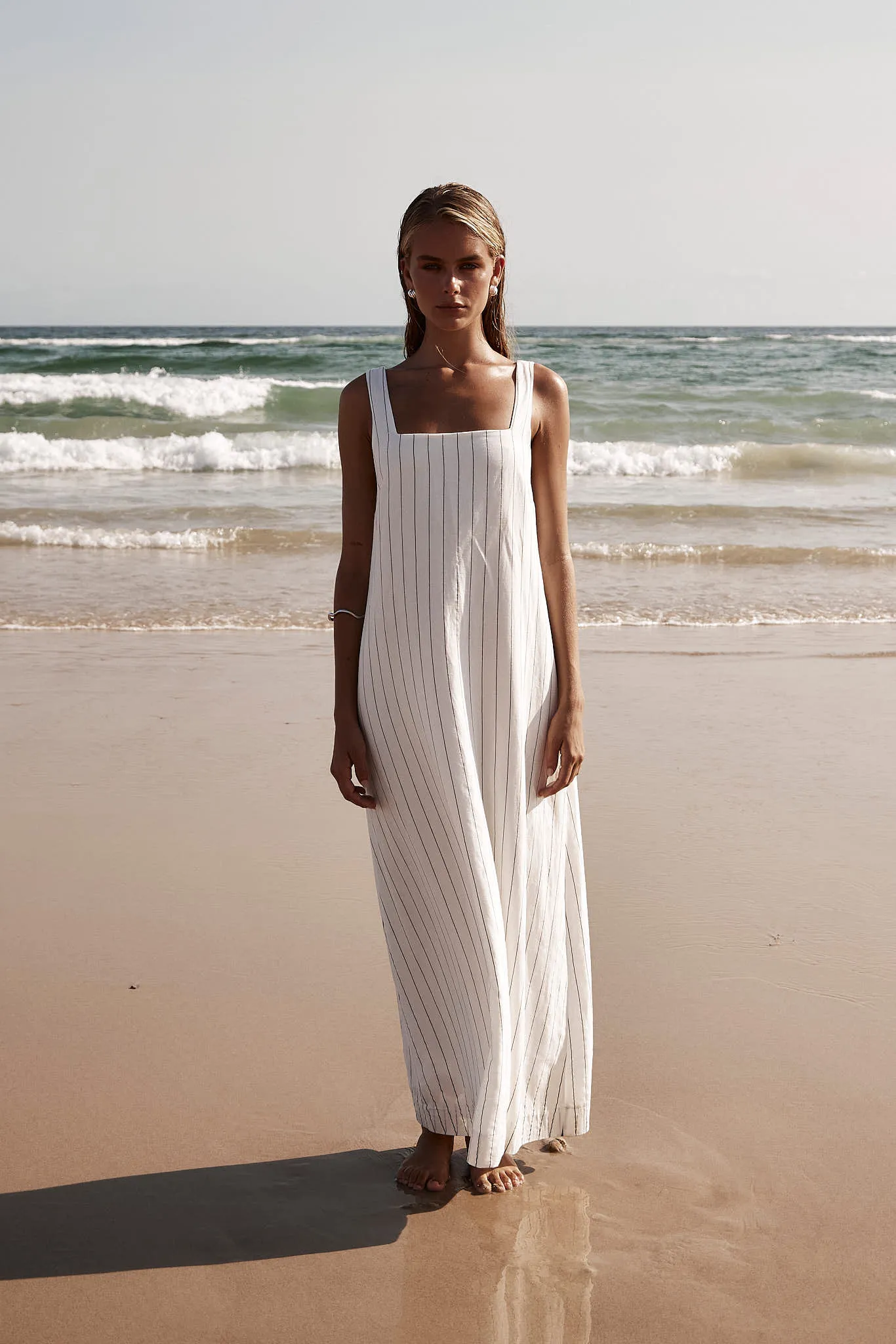 Cannes Maxi Dress (White)