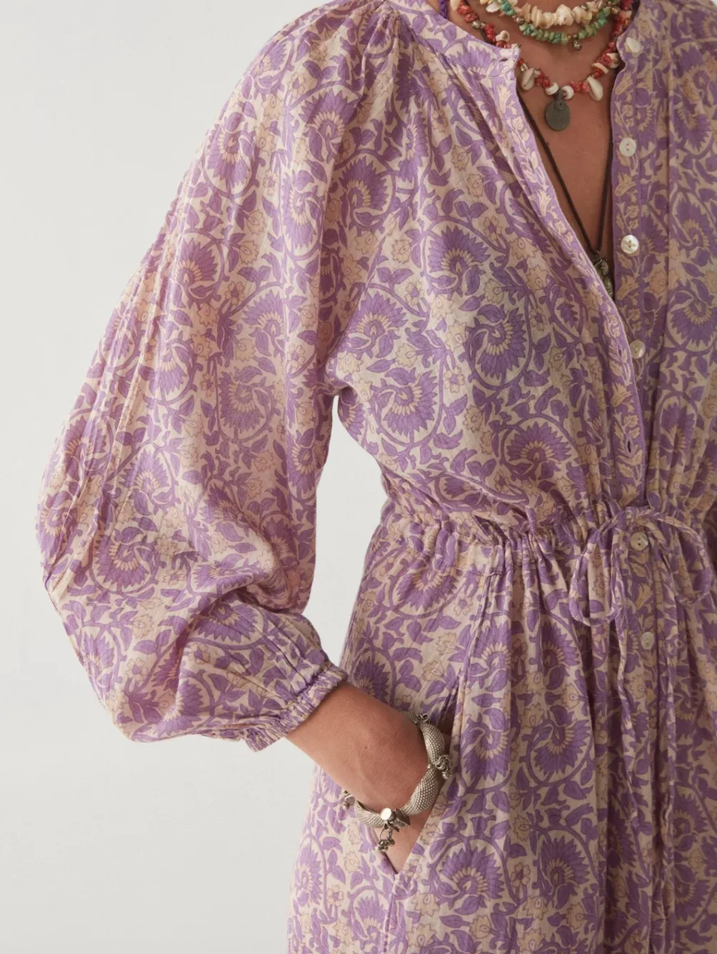 Casilda Dress -- Purple Rain