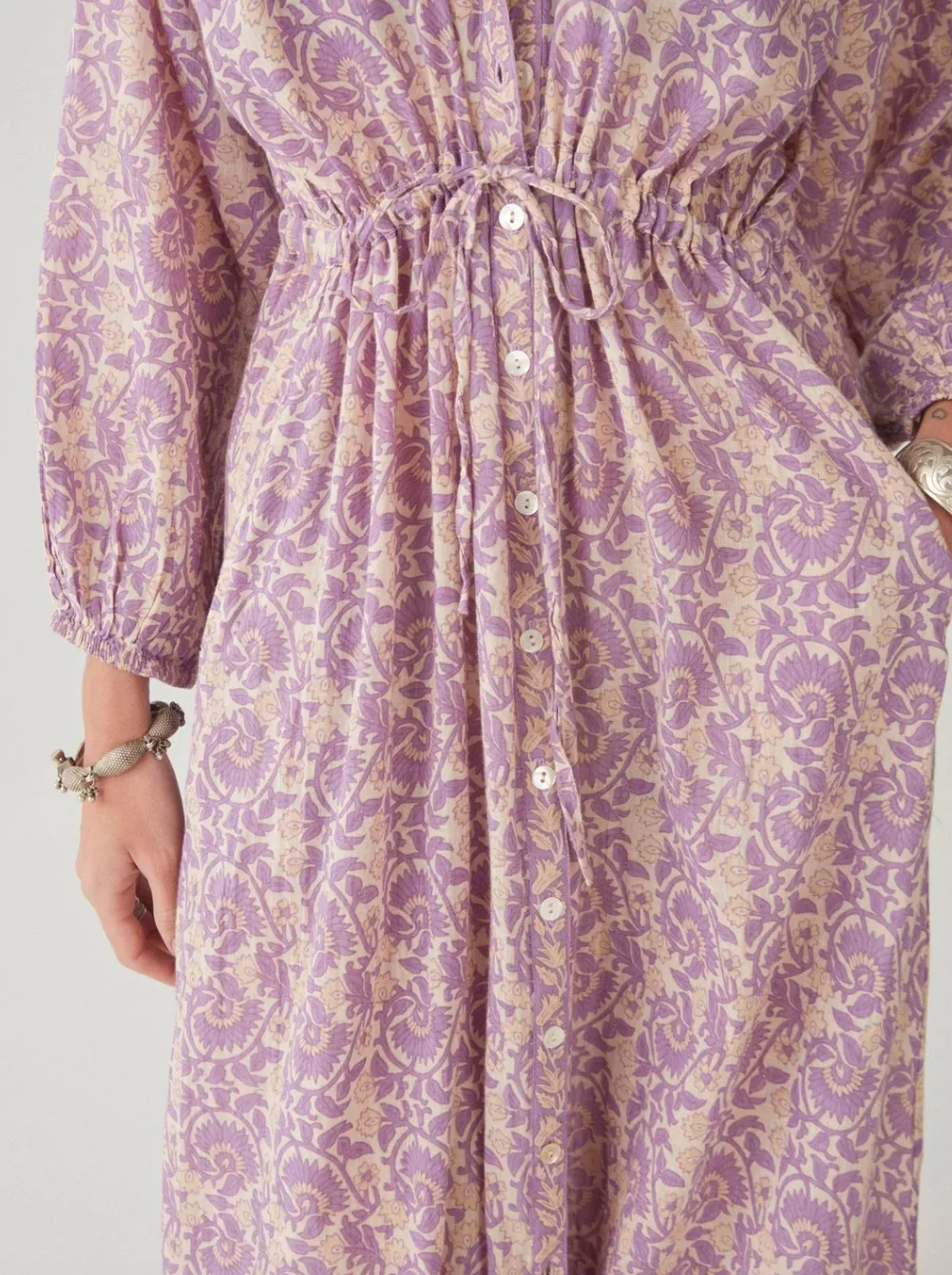 Casilda Dress -- Purple Rain