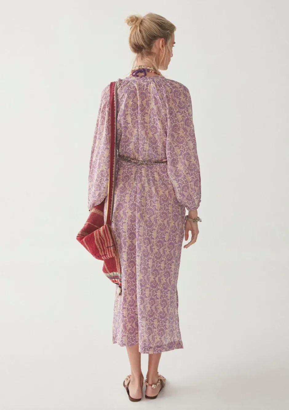 Casilda Dress -- Purple Rain