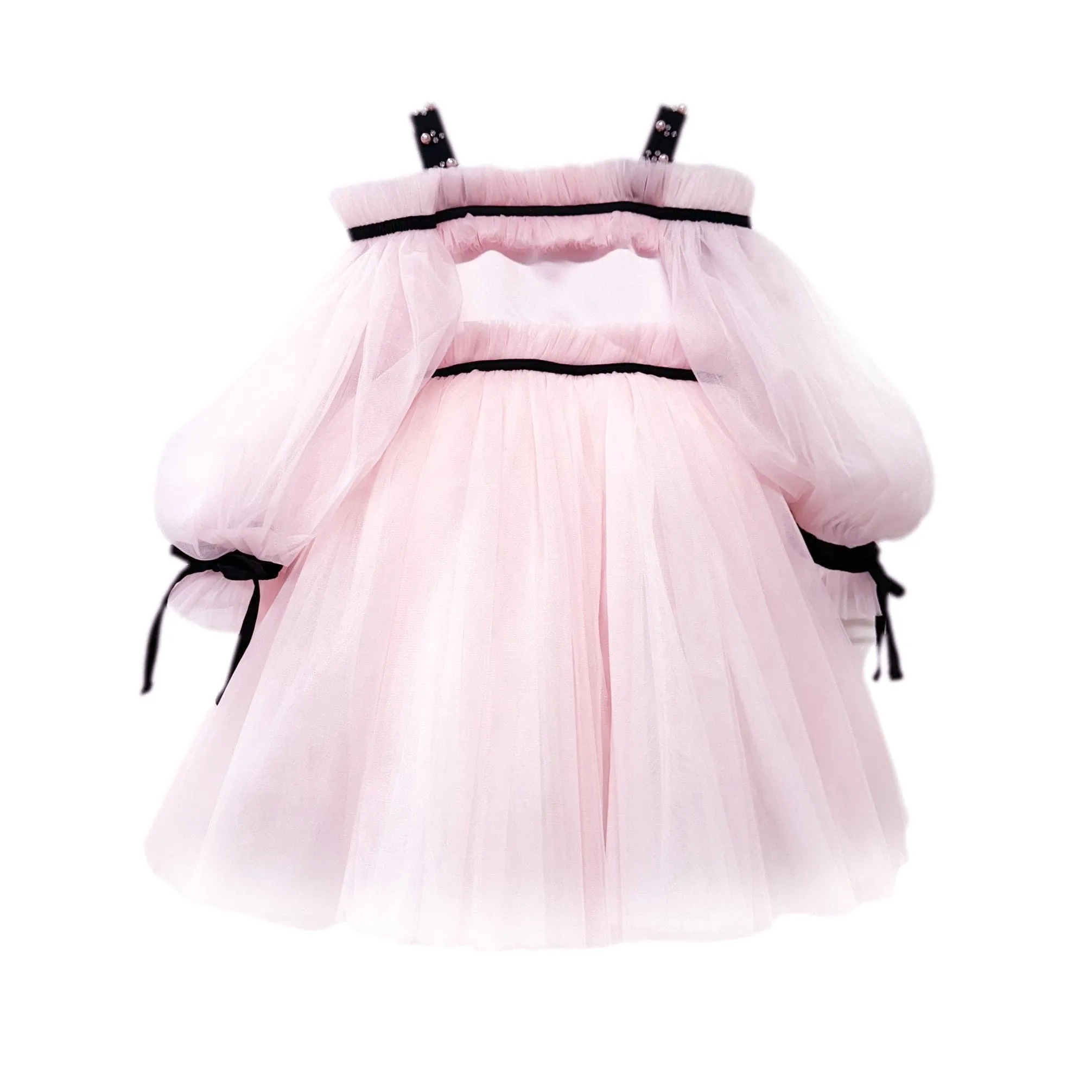 Coco-Pink Tulle Dress