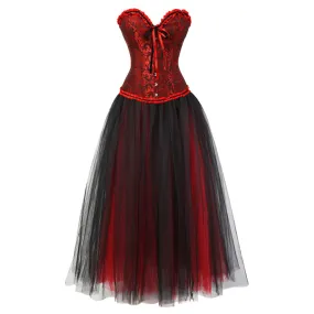 Corset Dress Drag Omanel (Black)