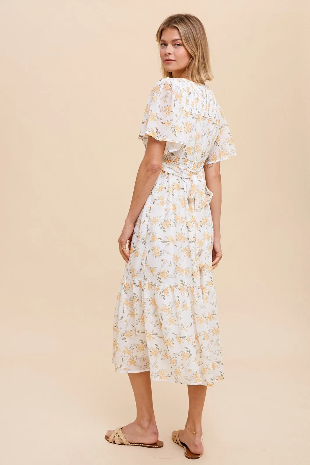 Daffodils Midi Dress