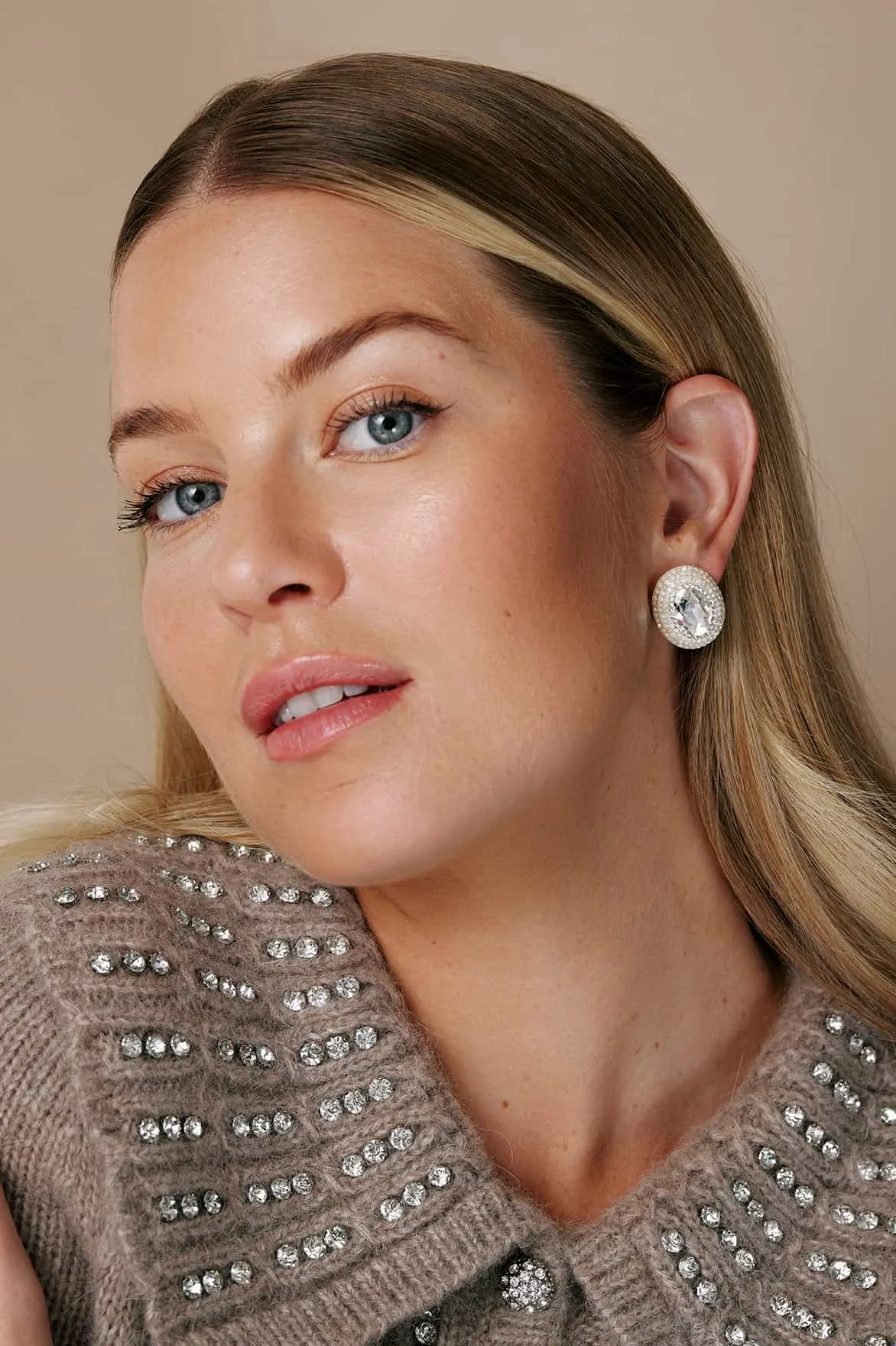 Forever Crystal Stud Earrings