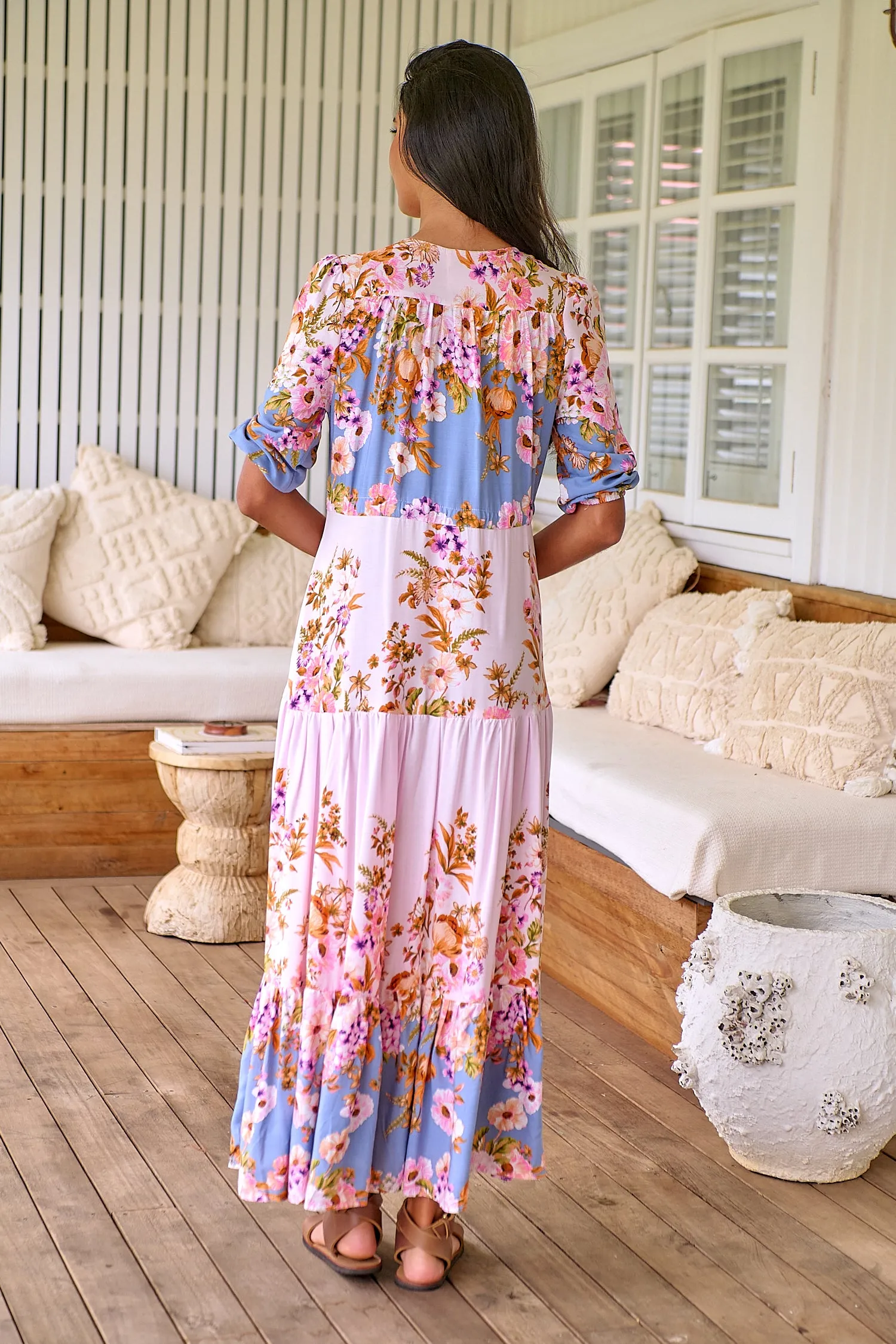 Georgie Maxi - Pink/Blue