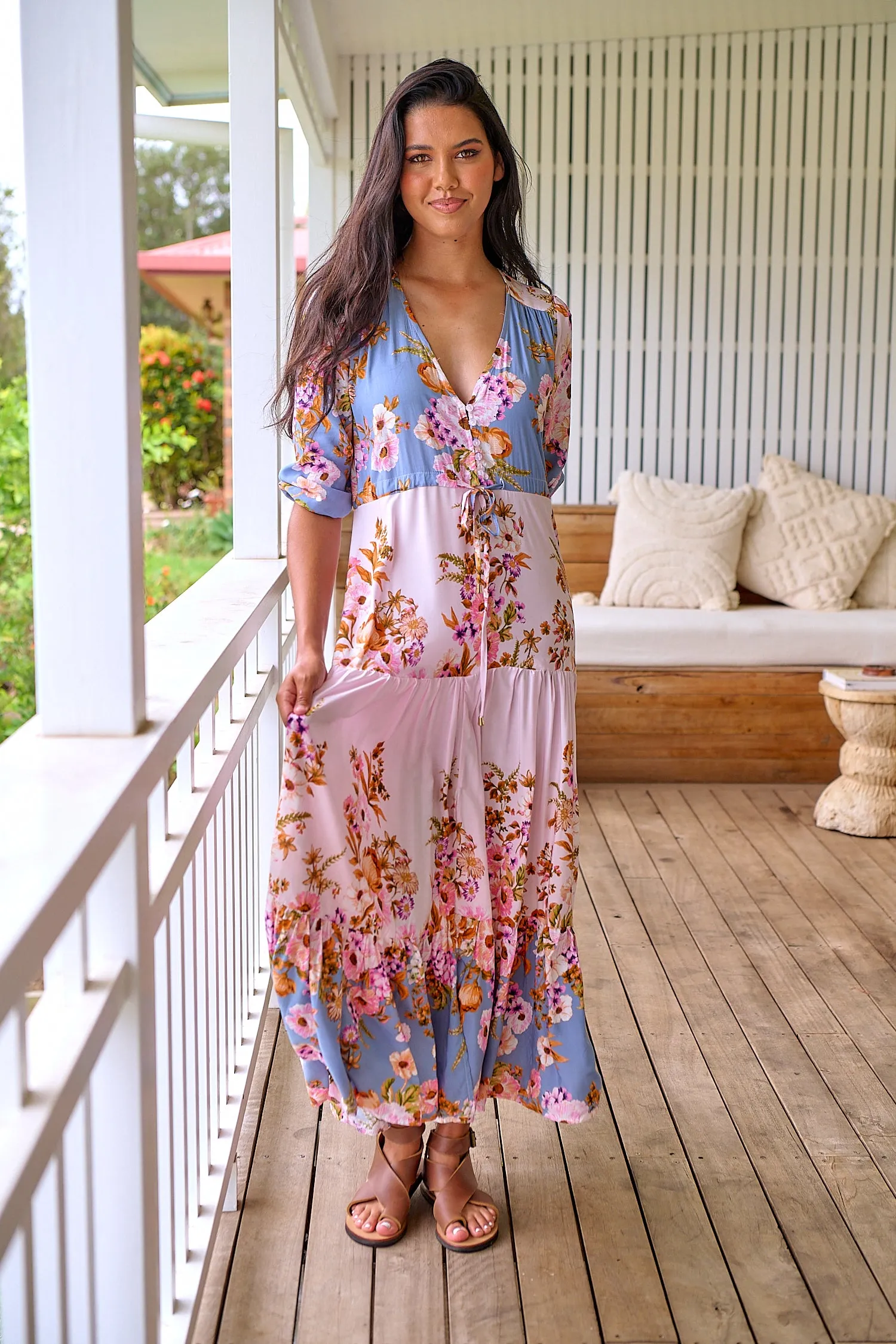 Georgie Maxi - Pink/Blue