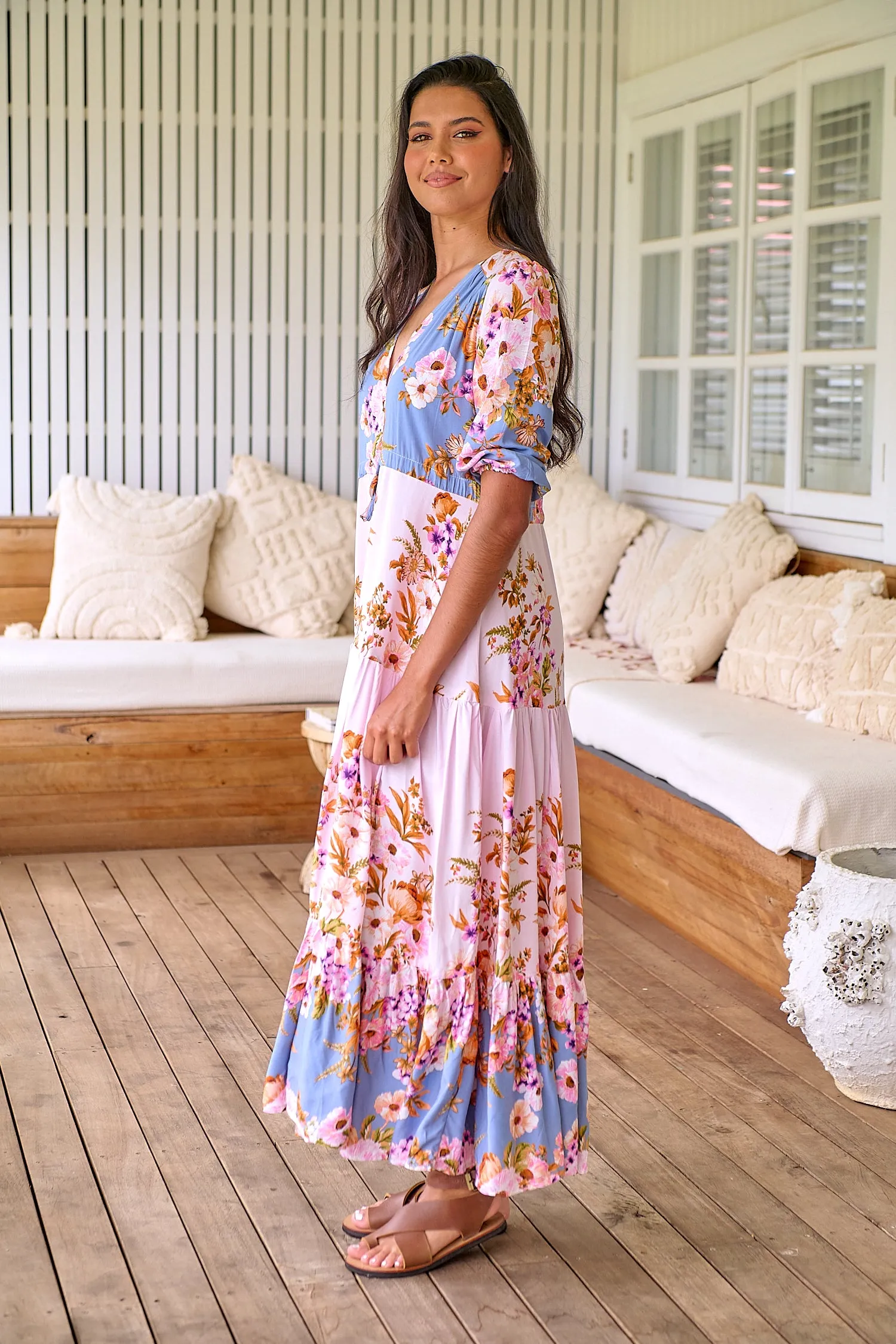 Georgie Maxi - Pink/Blue