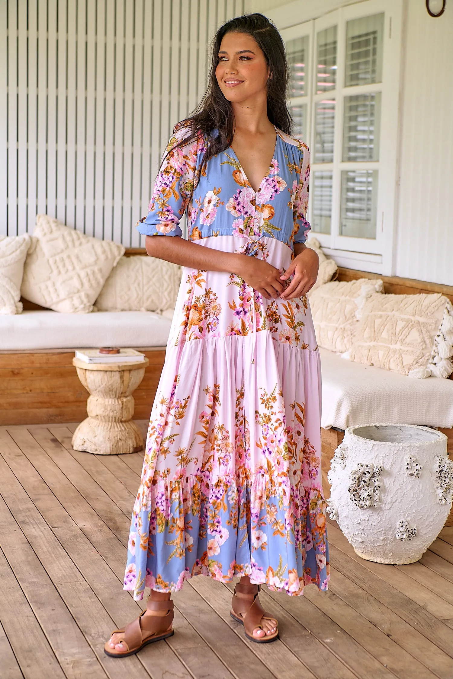 Georgie Maxi - Pink/Blue