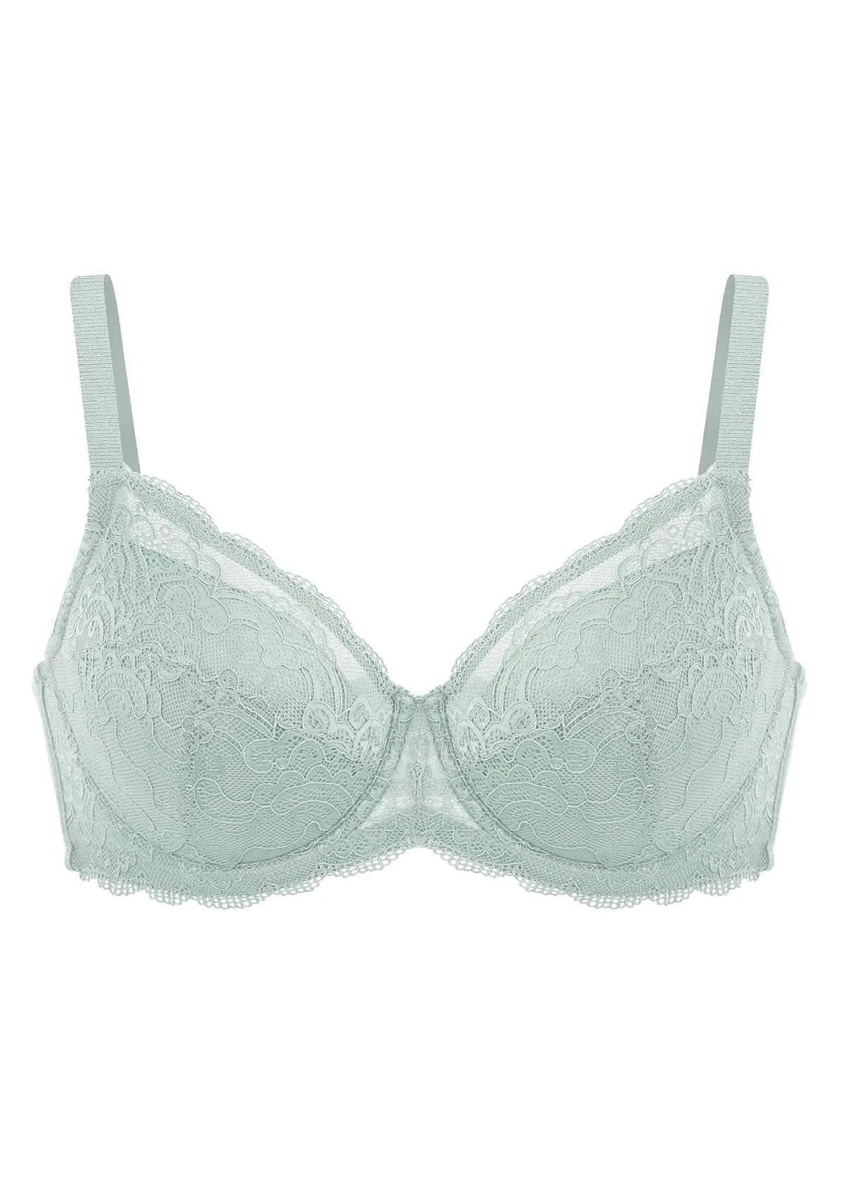 HSIA Padded Full Figure Lace Bra