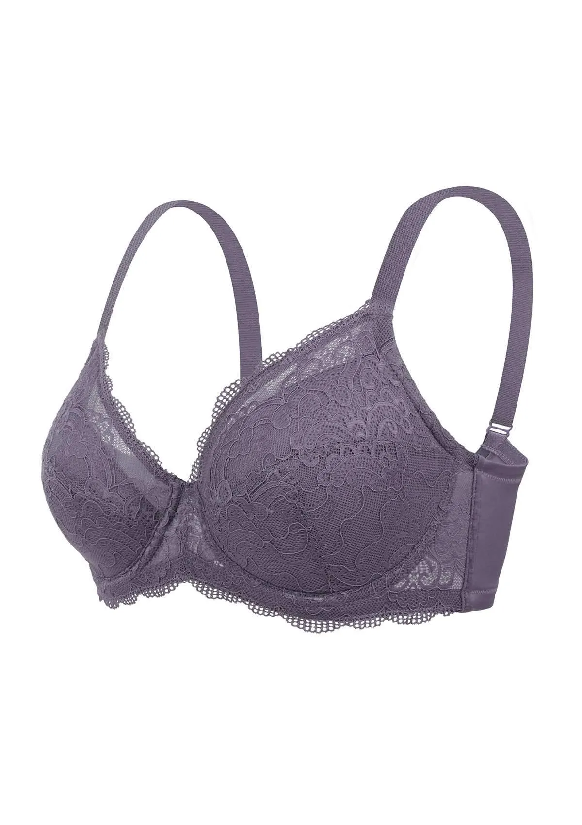 HSIA Padded Full Figure Lace Bra