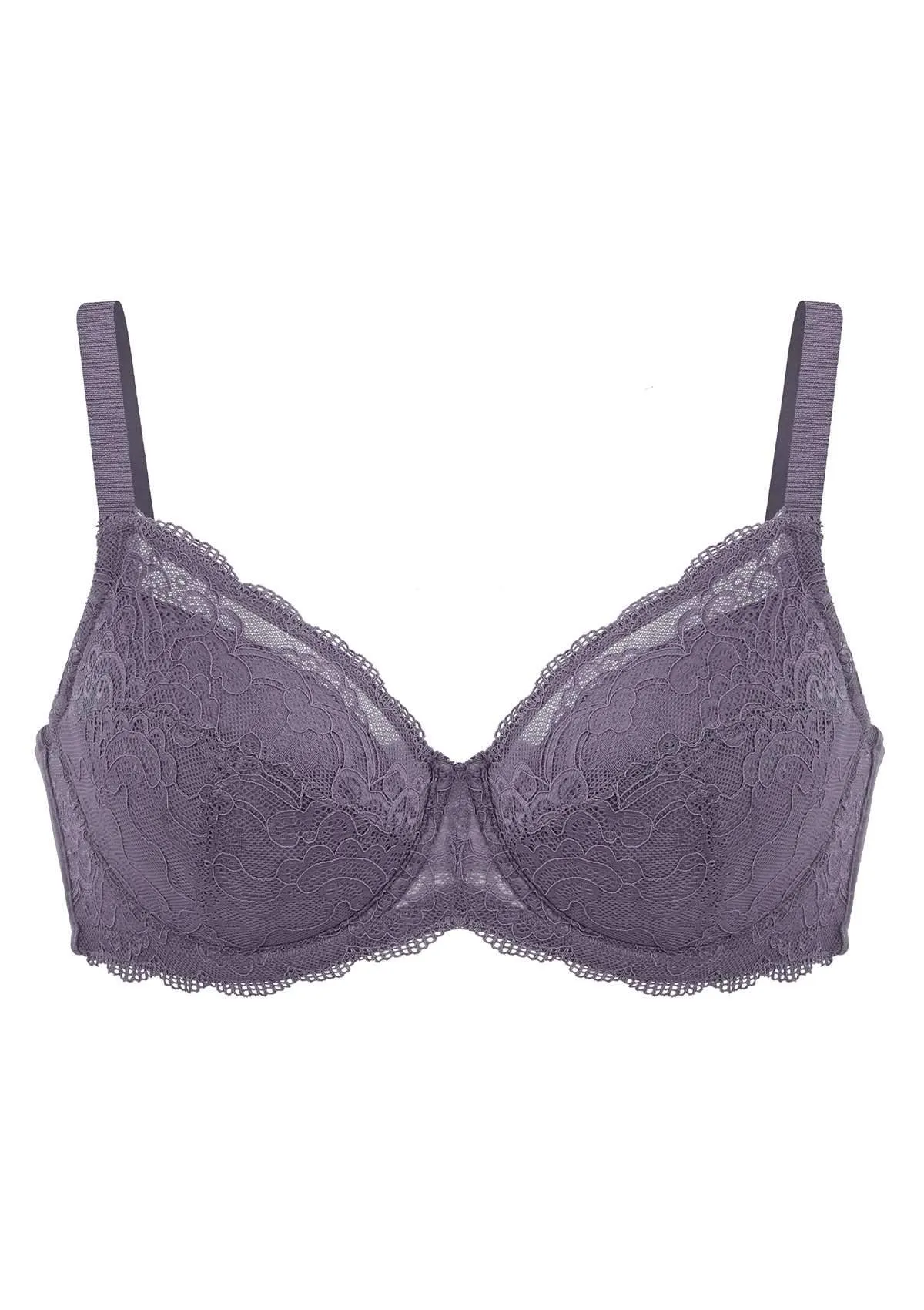 HSIA Padded Full Figure Lace Bra