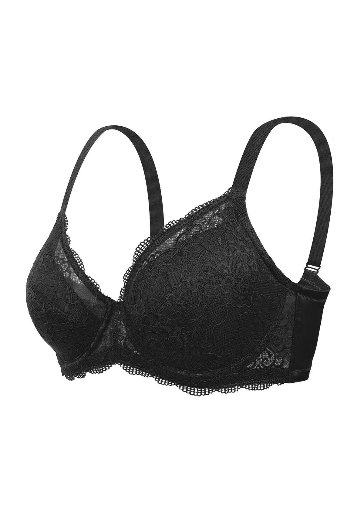 HSIA Padded Full Figure Lace Bra