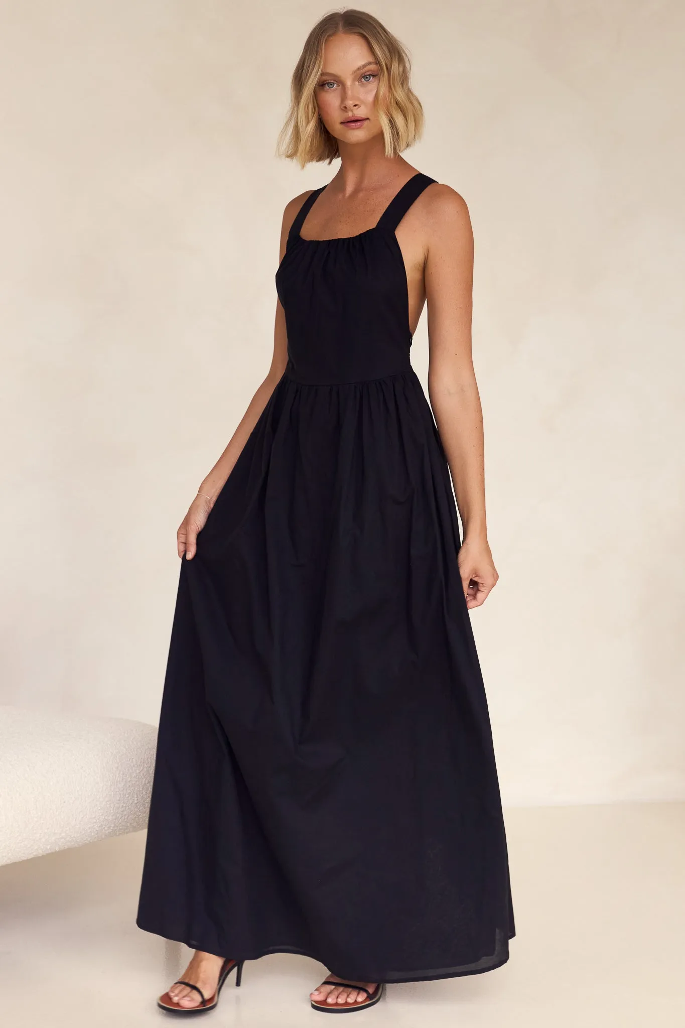 Huxley Maxi Dress (Black)