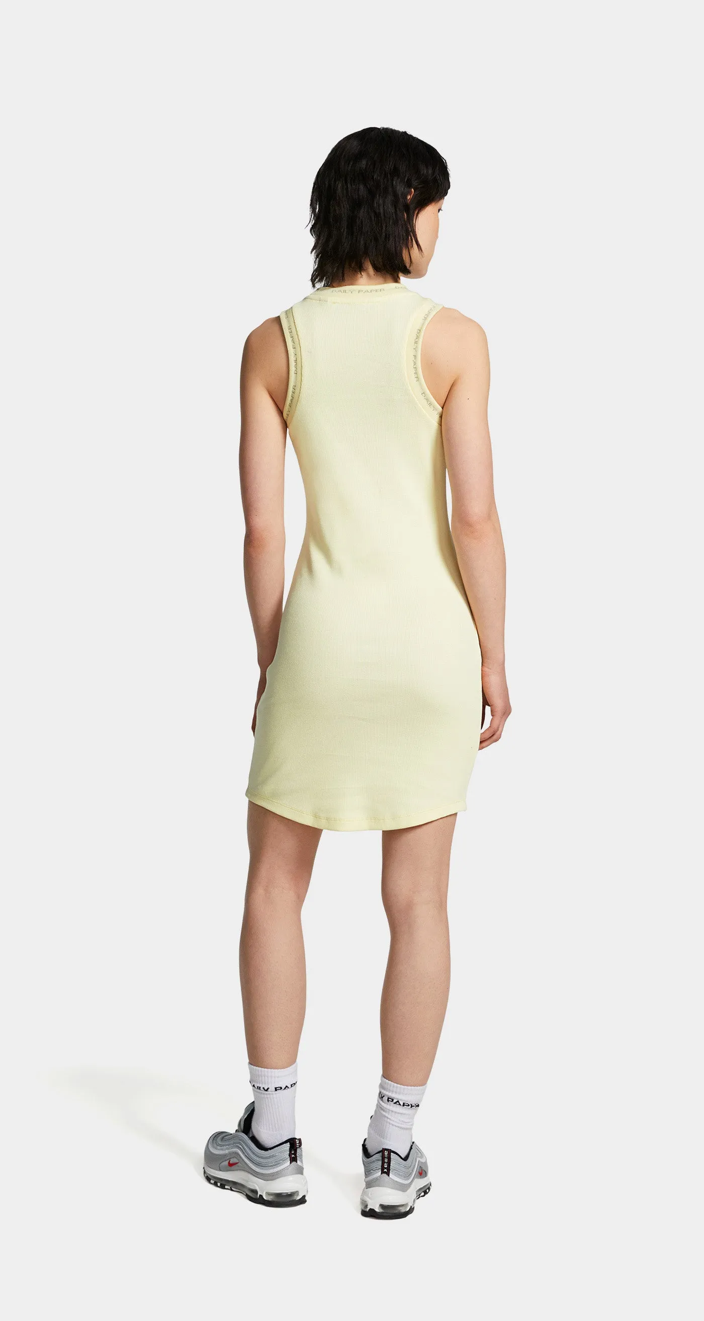 Icing Yellow Erib Tank Dress