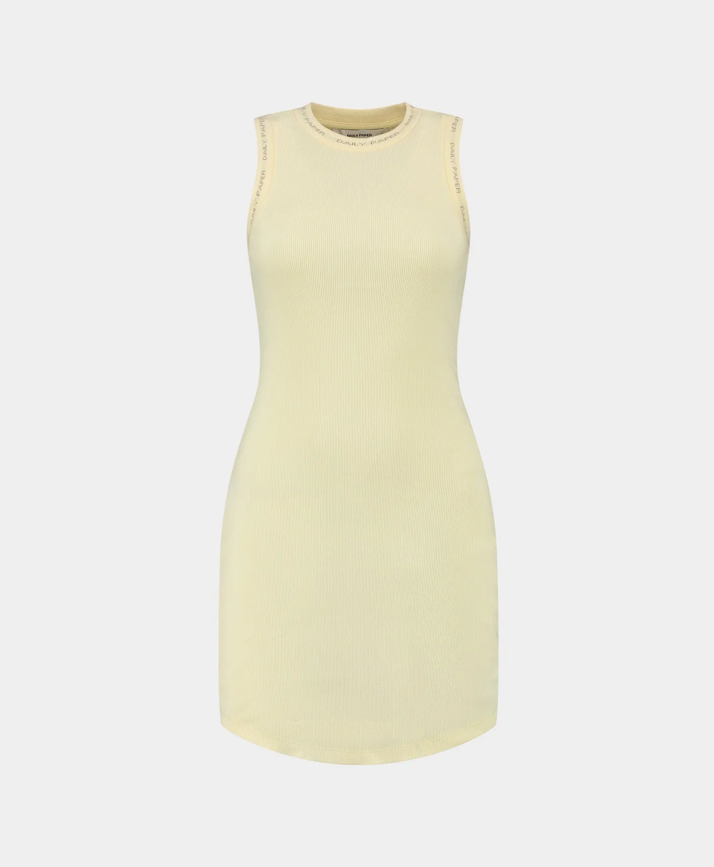 Icing Yellow Erib Tank Dress