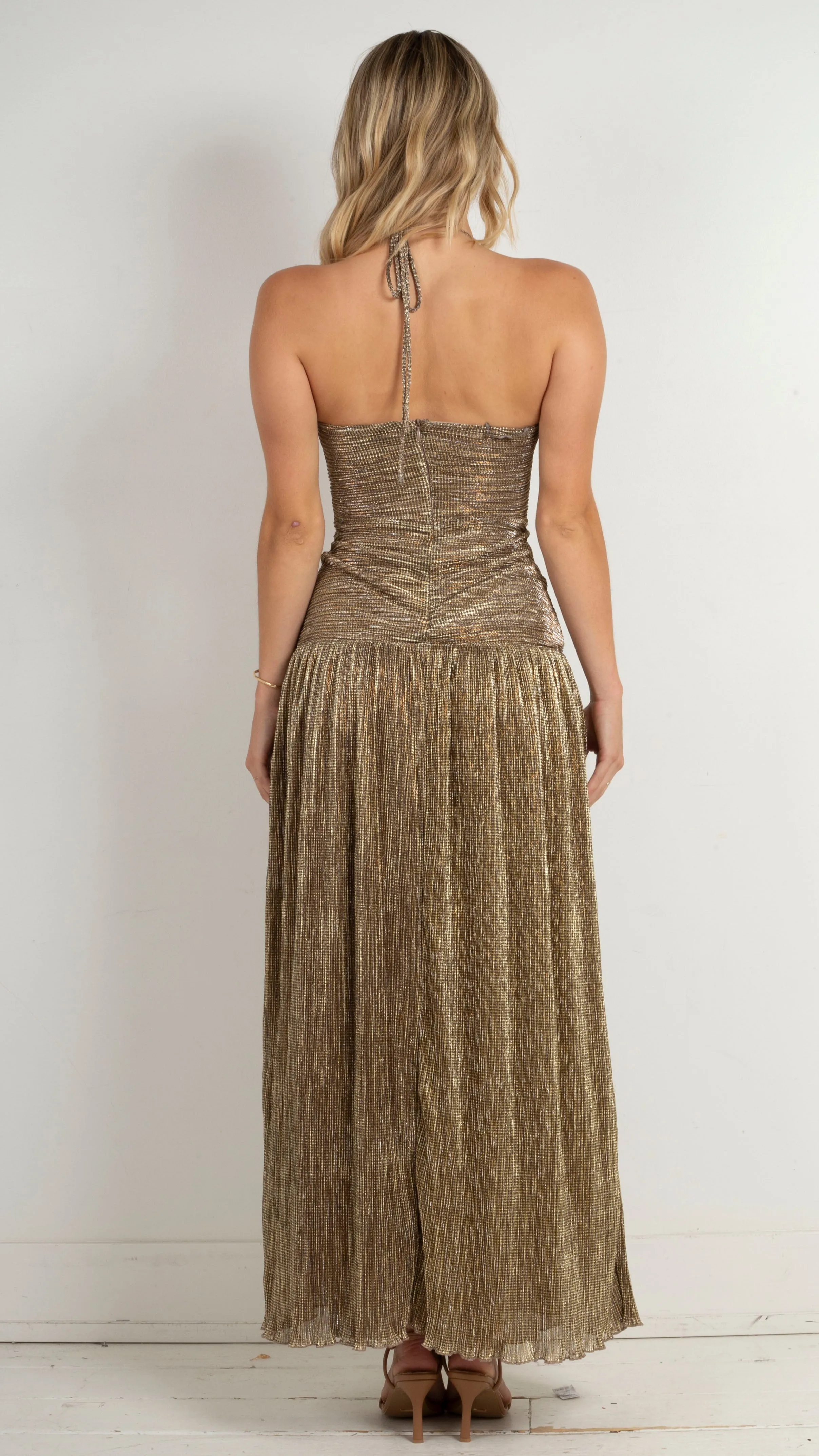 Jordie Maxi Dress - Bronze