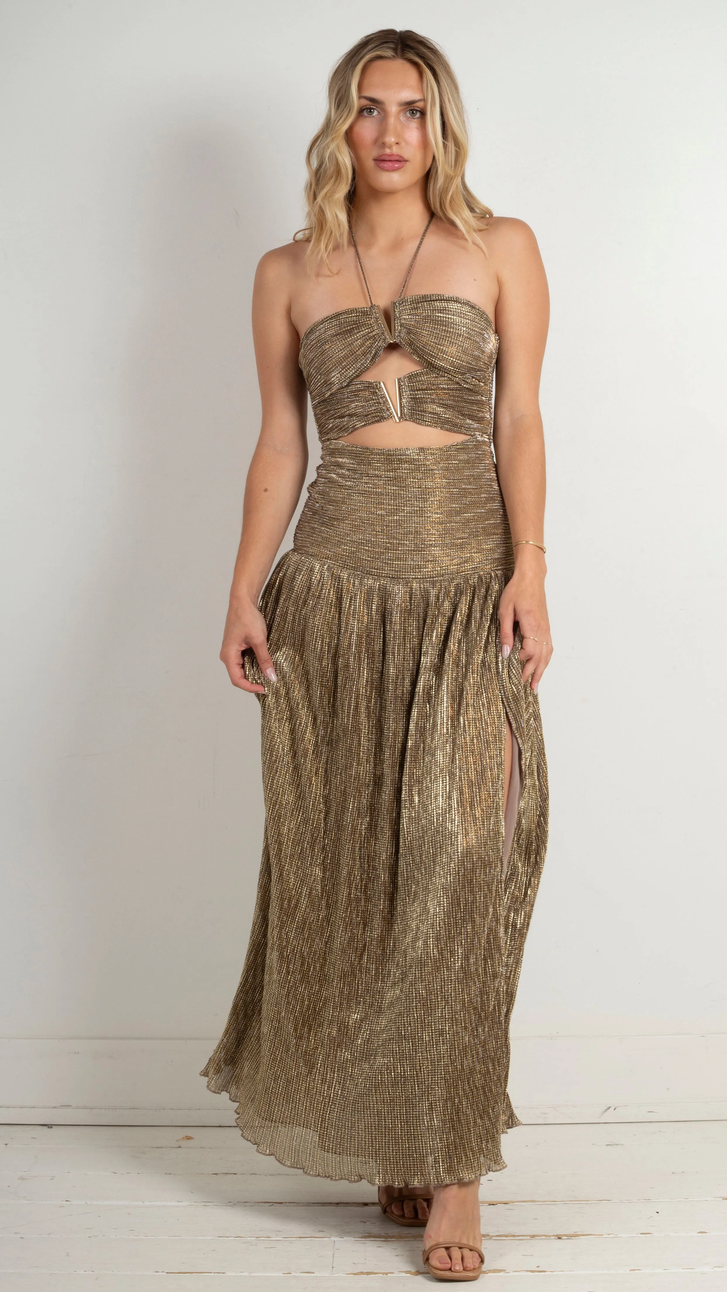 Jordie Maxi Dress - Bronze