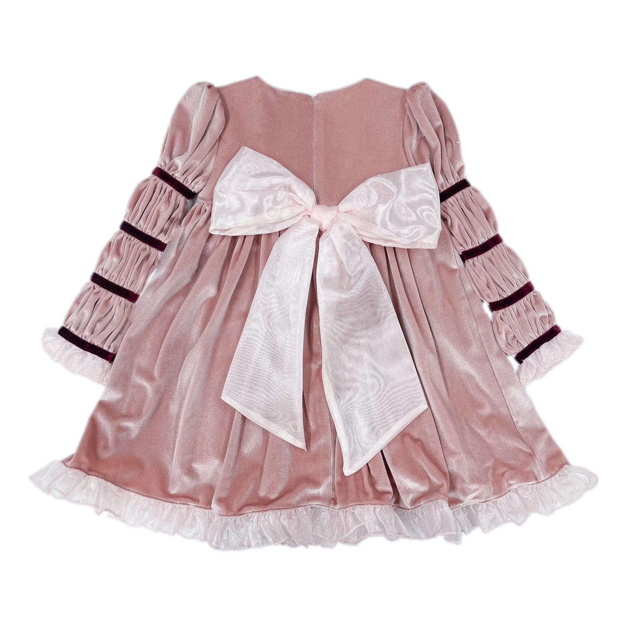 Juliette Pink Velour Dress