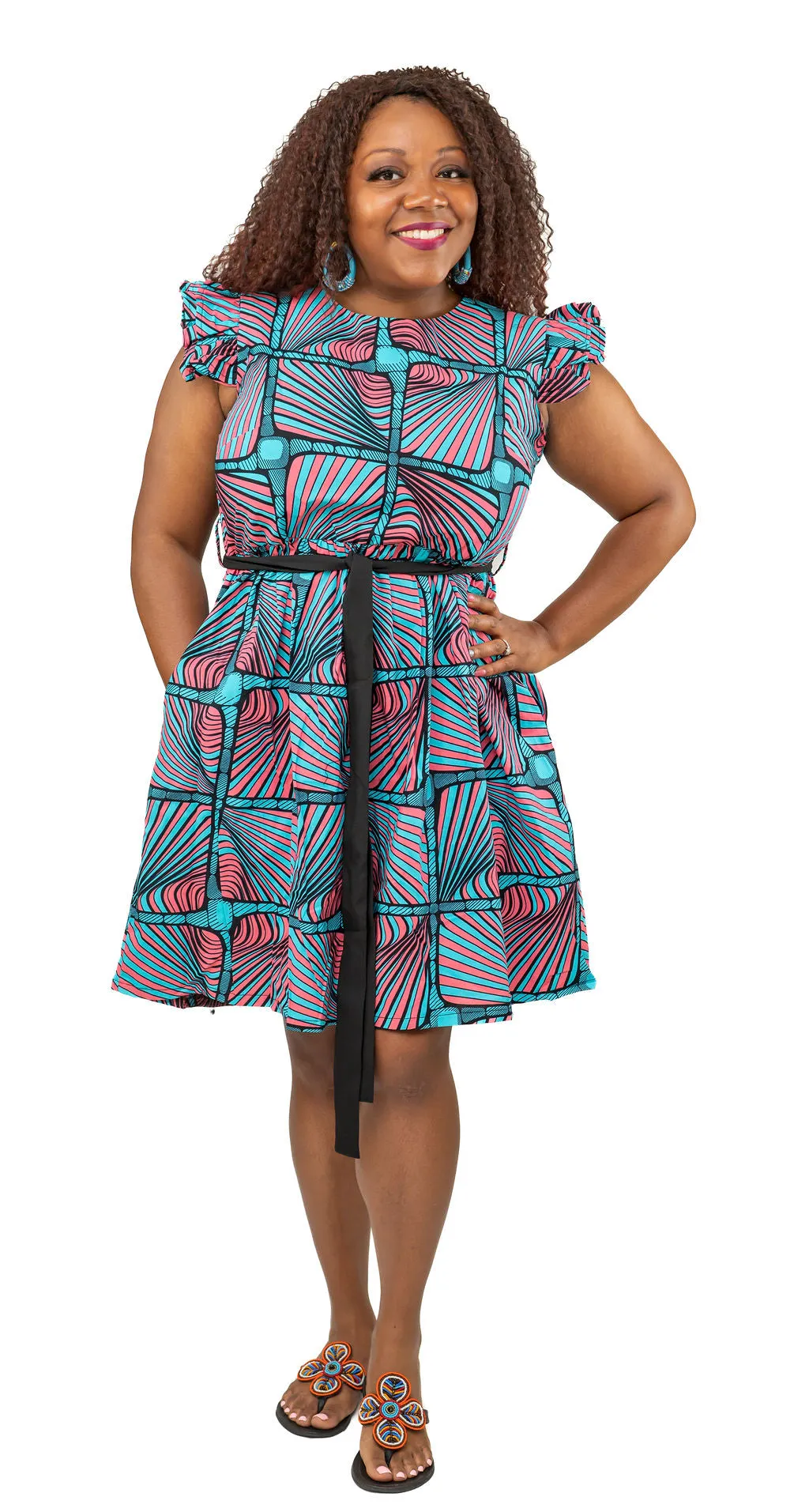 Kelis Ankara Dress