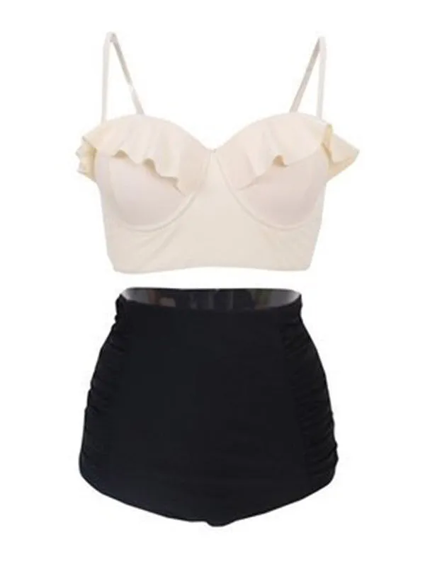 Let's Go Vintage High-waisted Bikini Sets