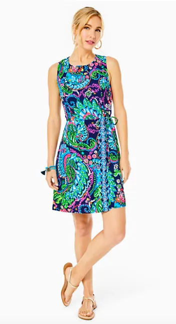 Lilly Pulitzer Donatella Shift Dress - Take Me To The Sea