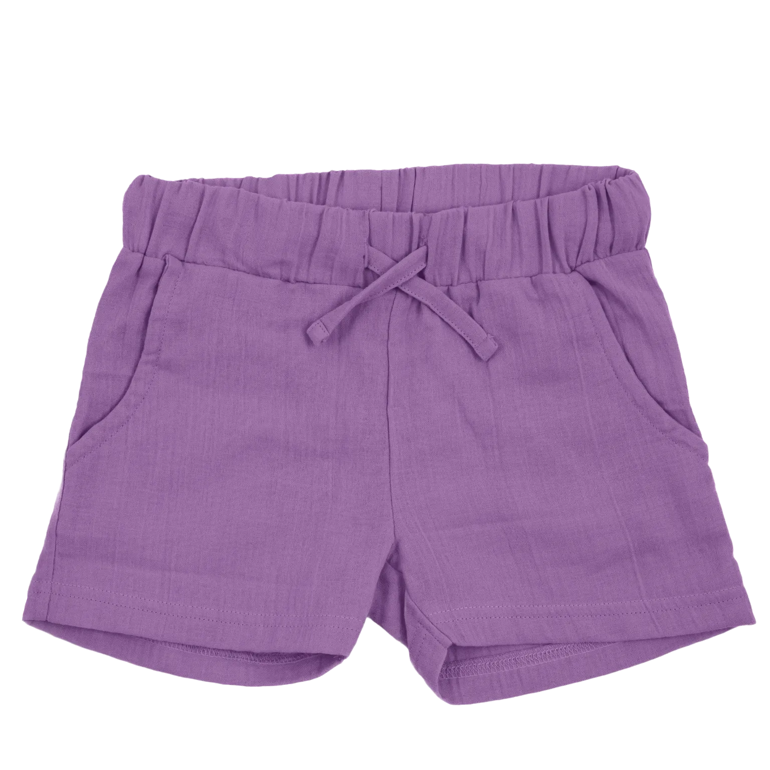 Maxomorra Purple Muslin Shorts