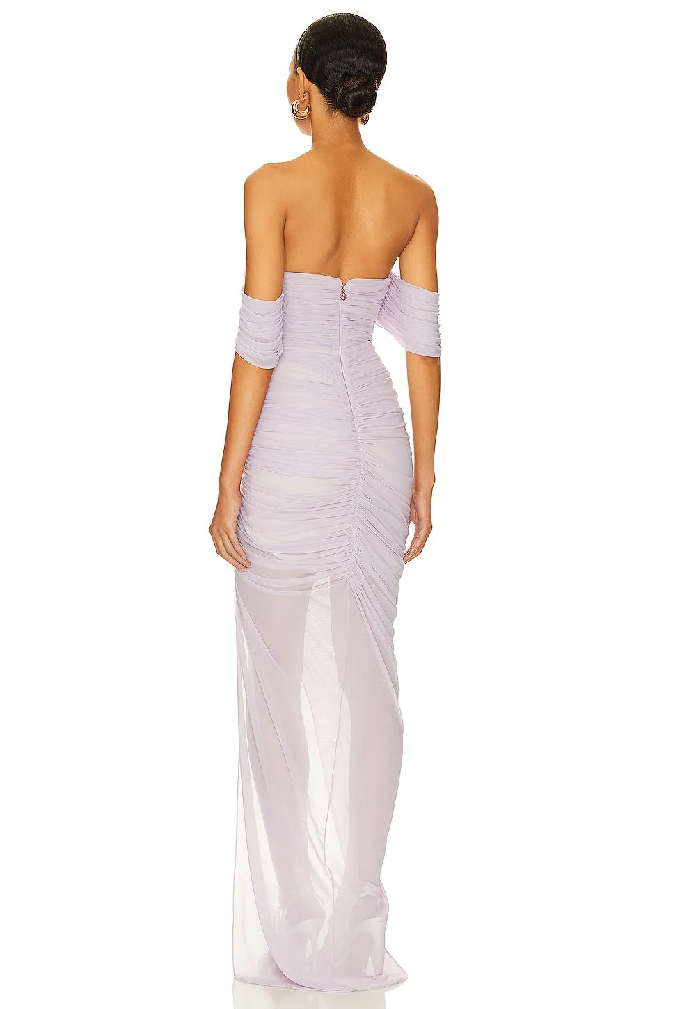 Nookie Dita Mesh Gown - Lavender