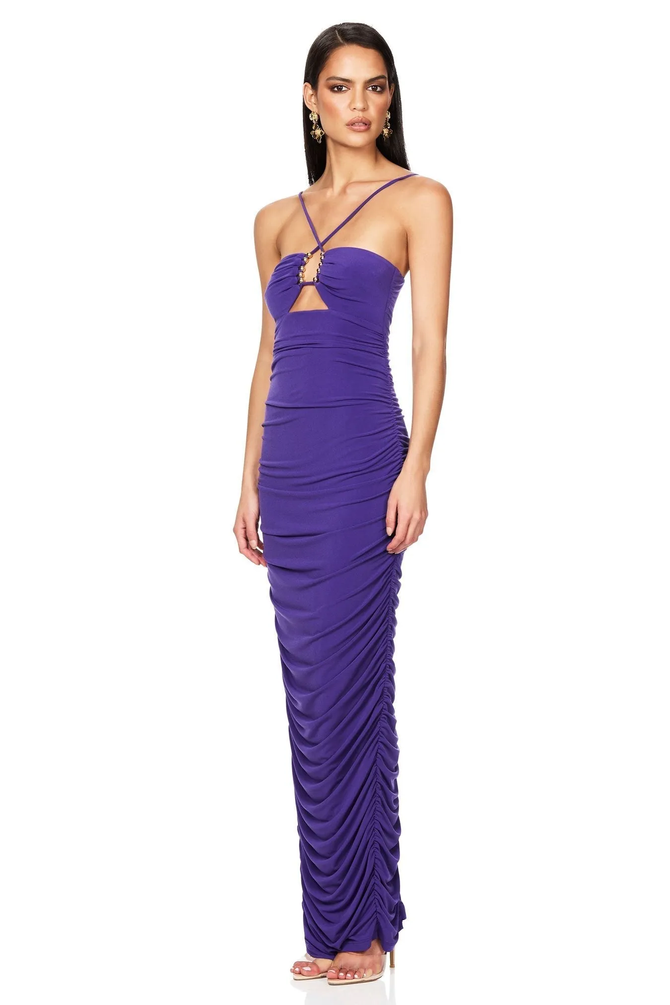 Nookie Empire Maxi Dress - Purple