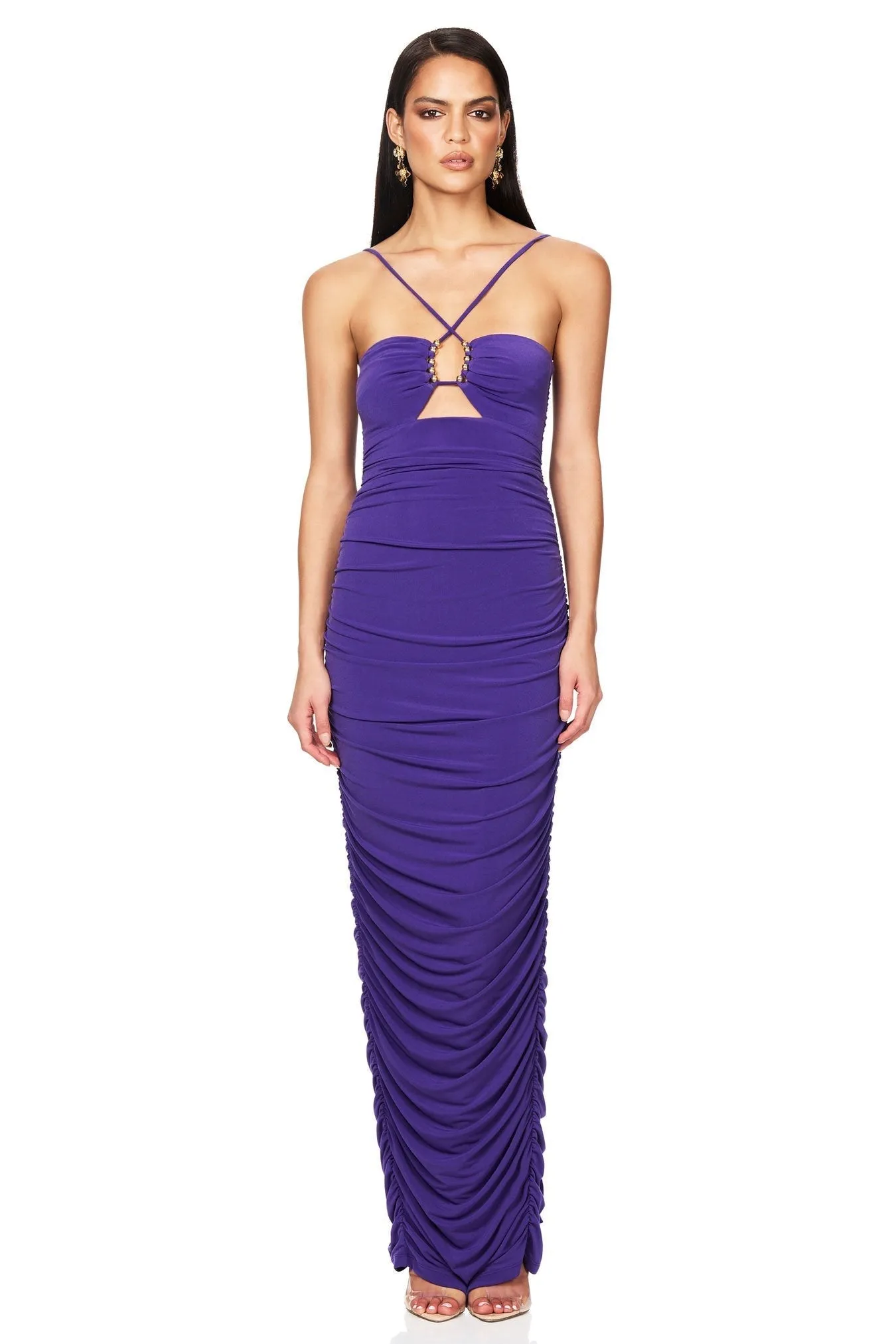 Nookie Empire Maxi Dress - Purple