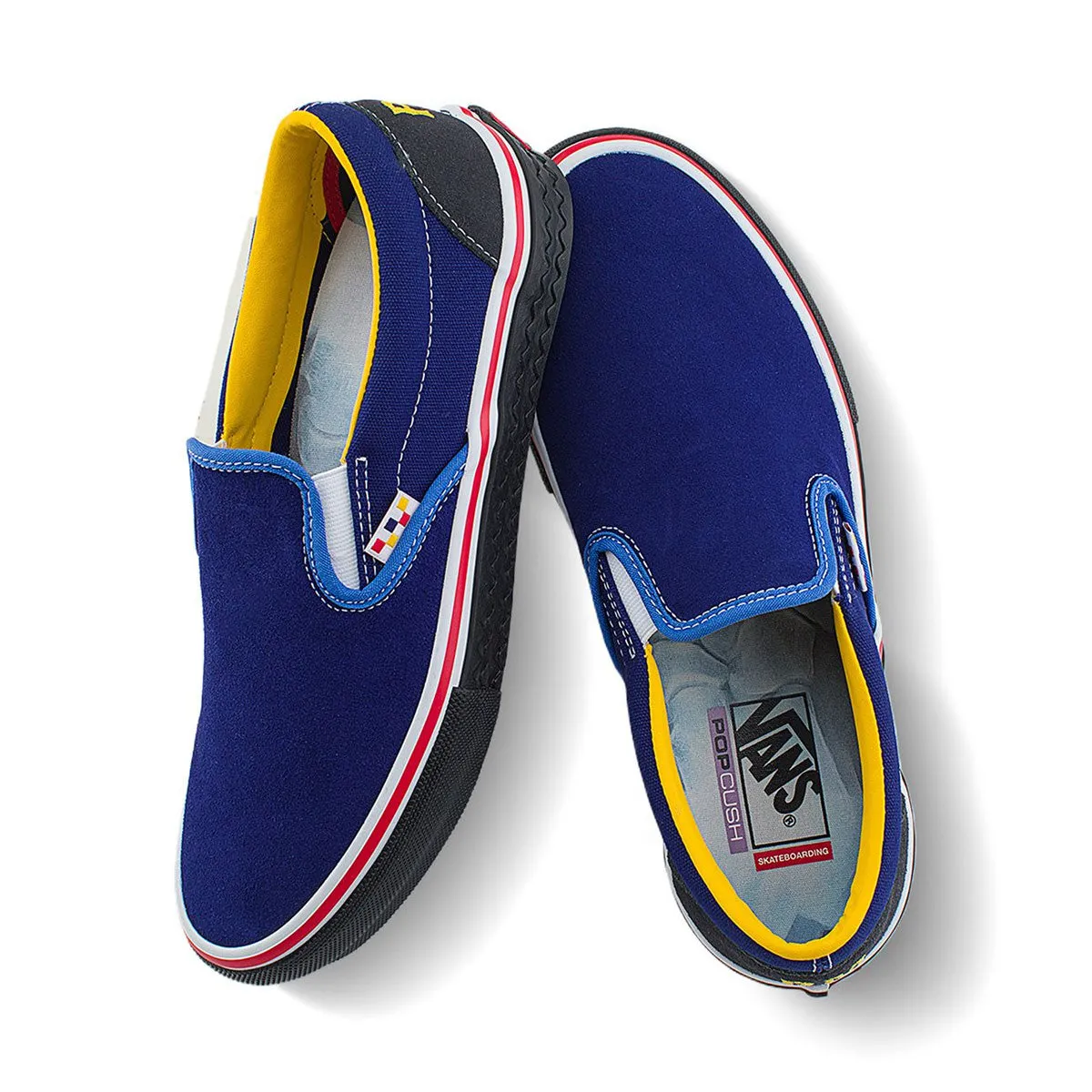 Padin Musa Blue Skate Slip-On Sneakers