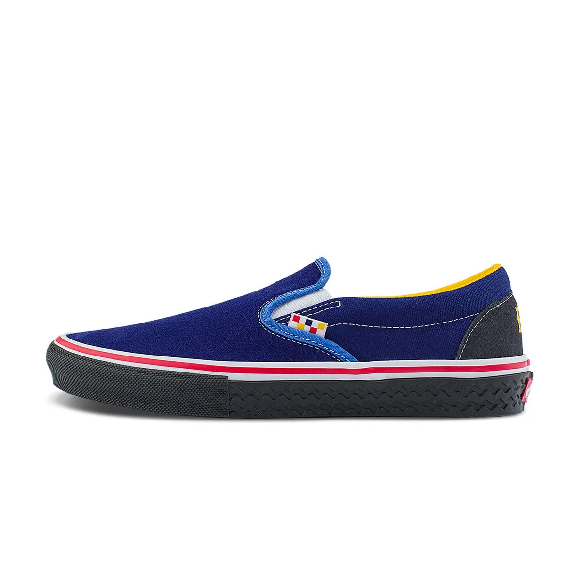 Padin Musa Blue Skate Slip-On Sneakers