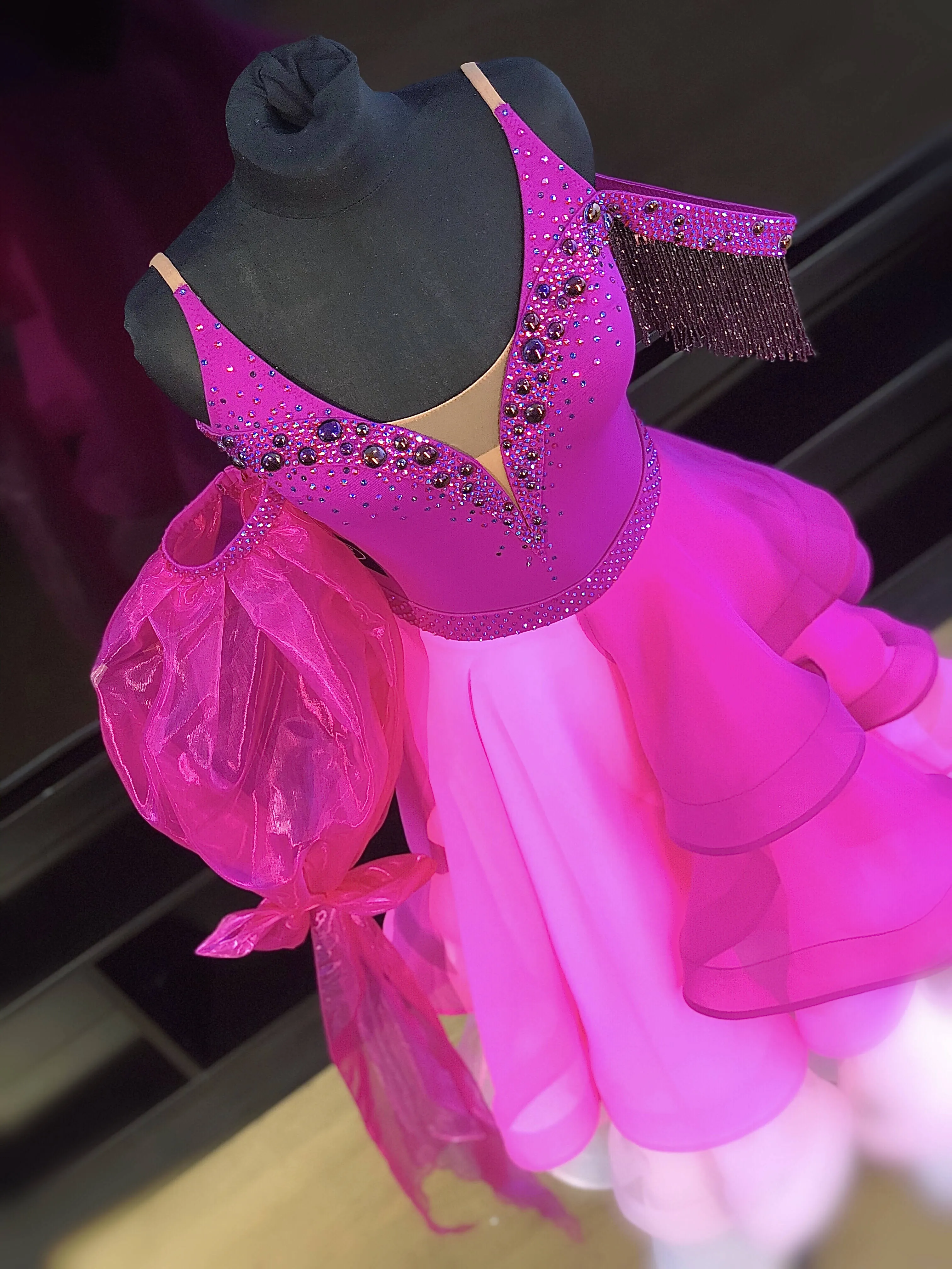 Pink Degrade Ballroom Dress