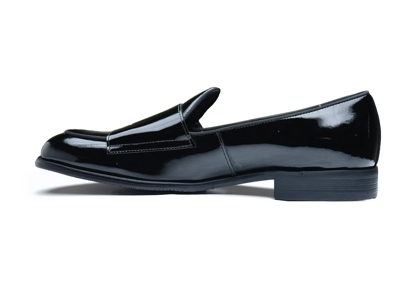 REMY | Patent Leather Monk Loafers