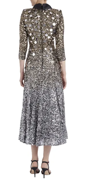 Sequin Shirtdress