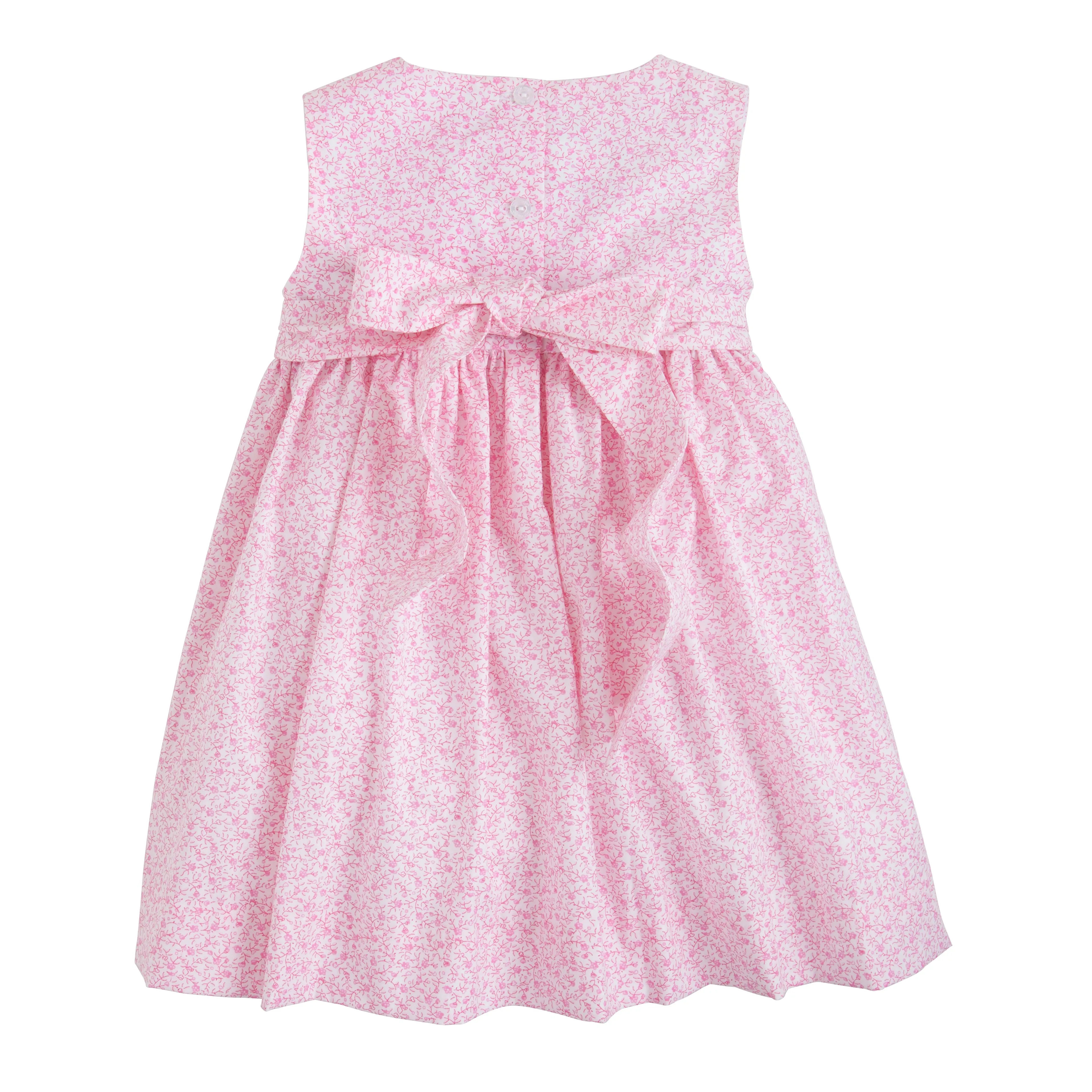 Simply Smocked Dress - Pink Vinings