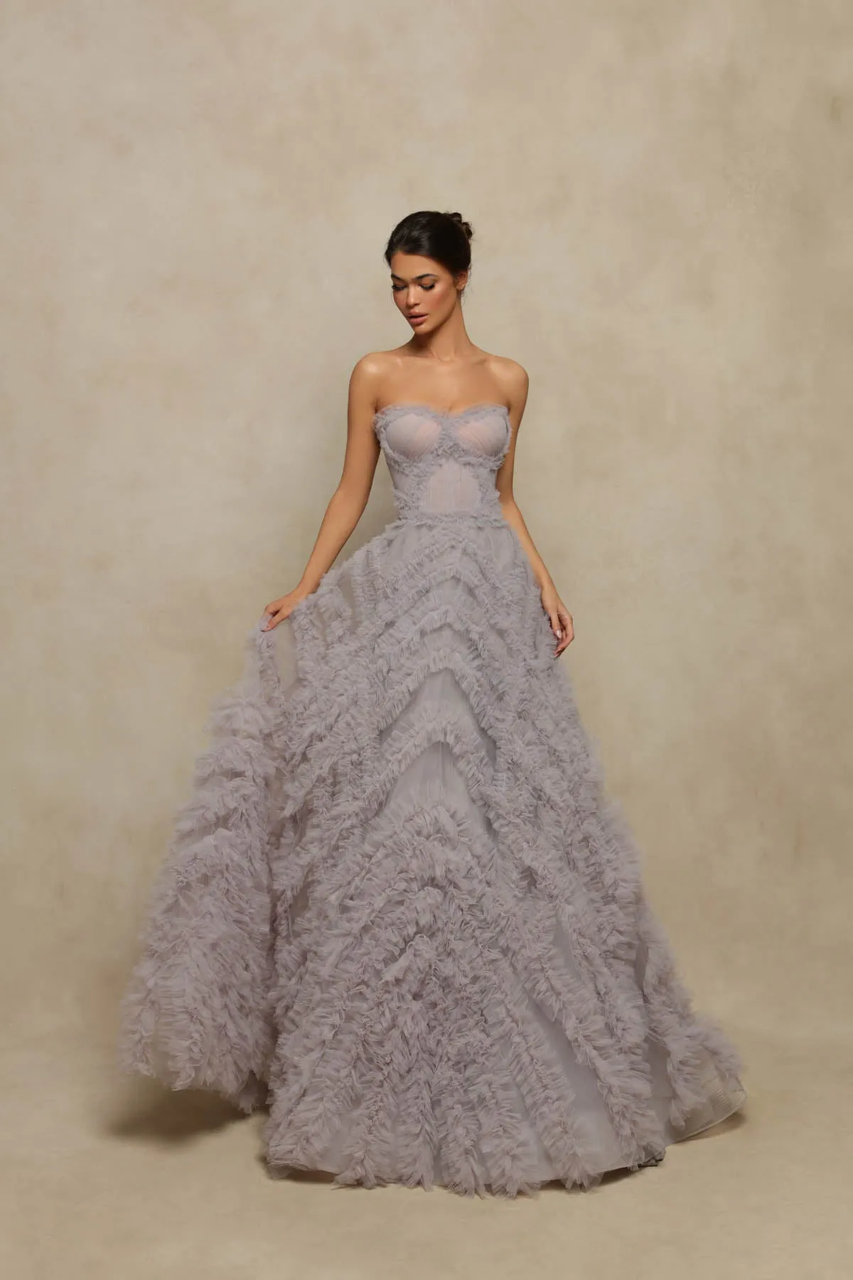 Tarik Ediz Silva Gown