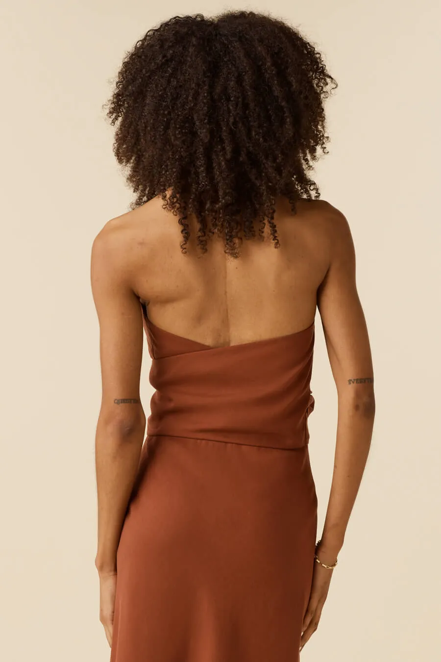 The Two Piece Halter Dress