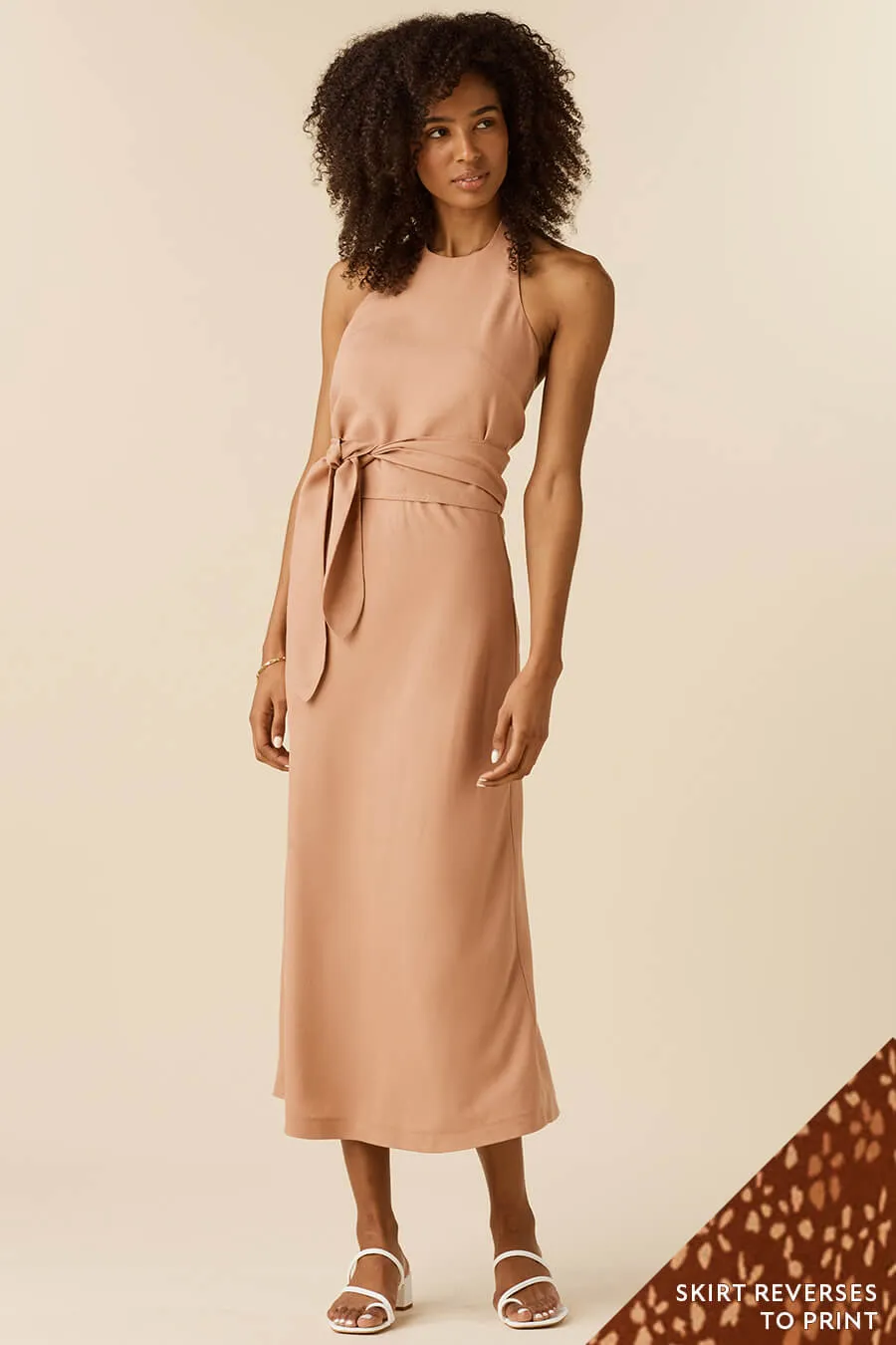 The Two Piece Halter Dress