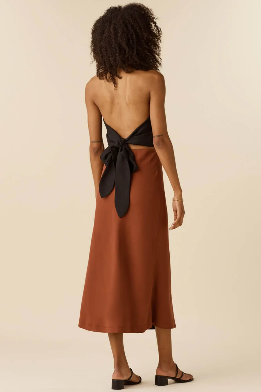 The Two Piece Halter Dress