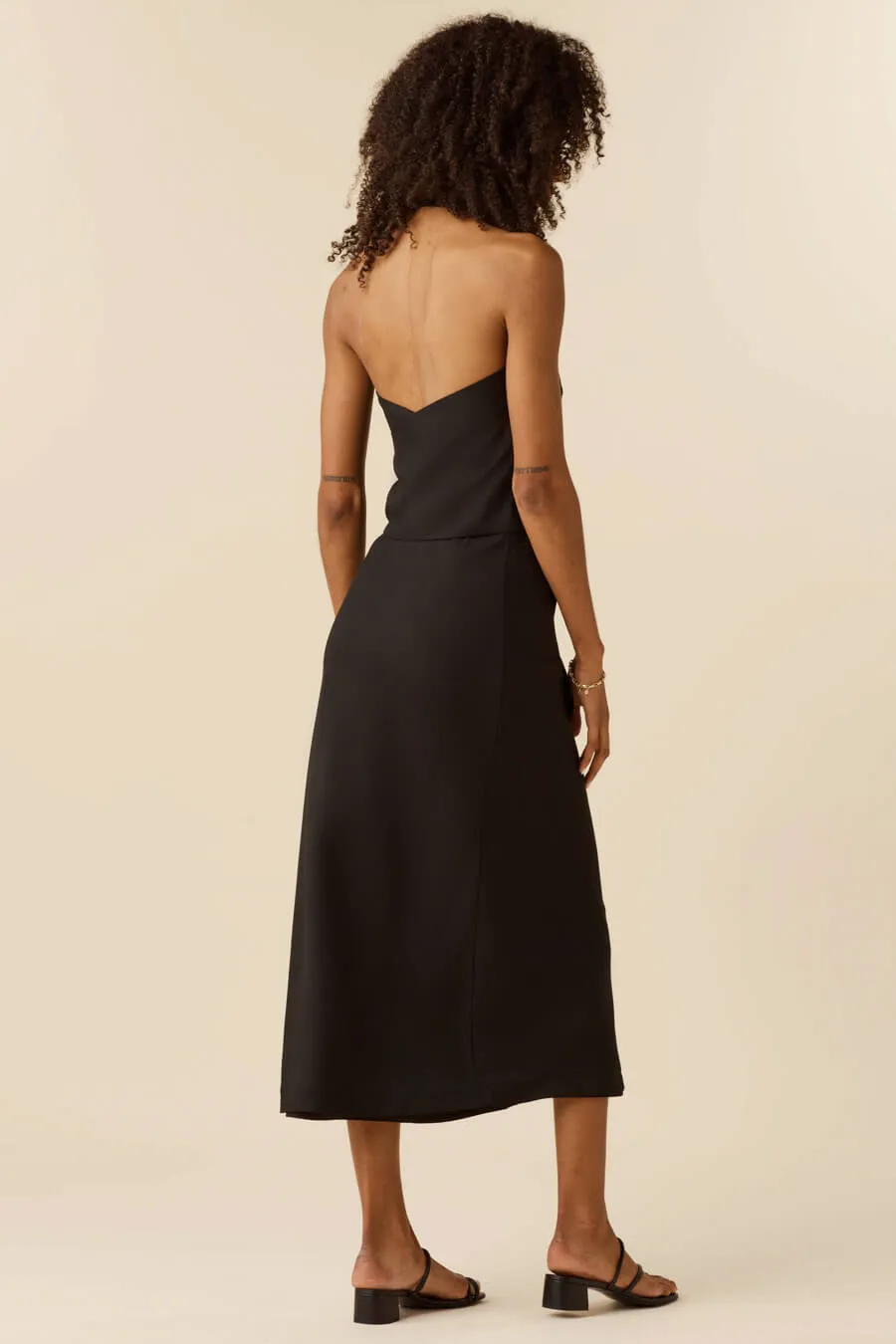 The Two Piece Halter Dress