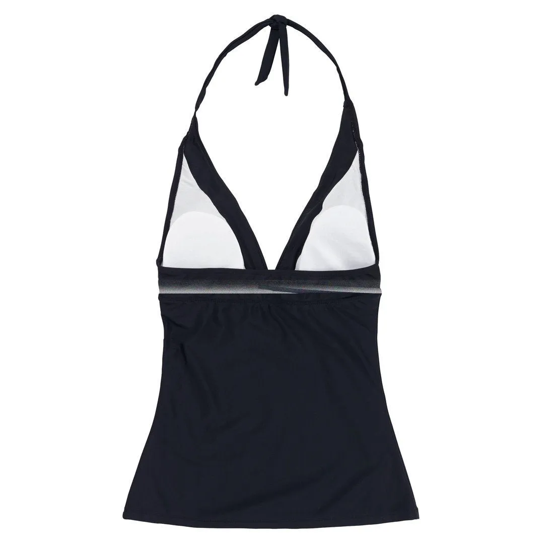 Viv & Lou Black Swim Tankini Top